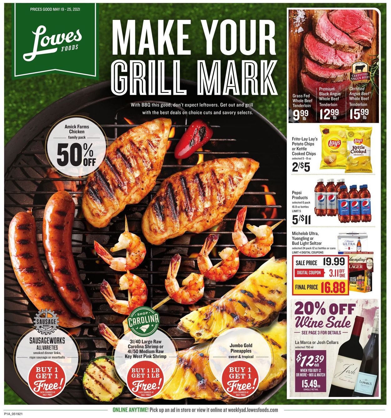 Lowes Foods Weekly Ad Circular - valid 05/19-05/25/2021