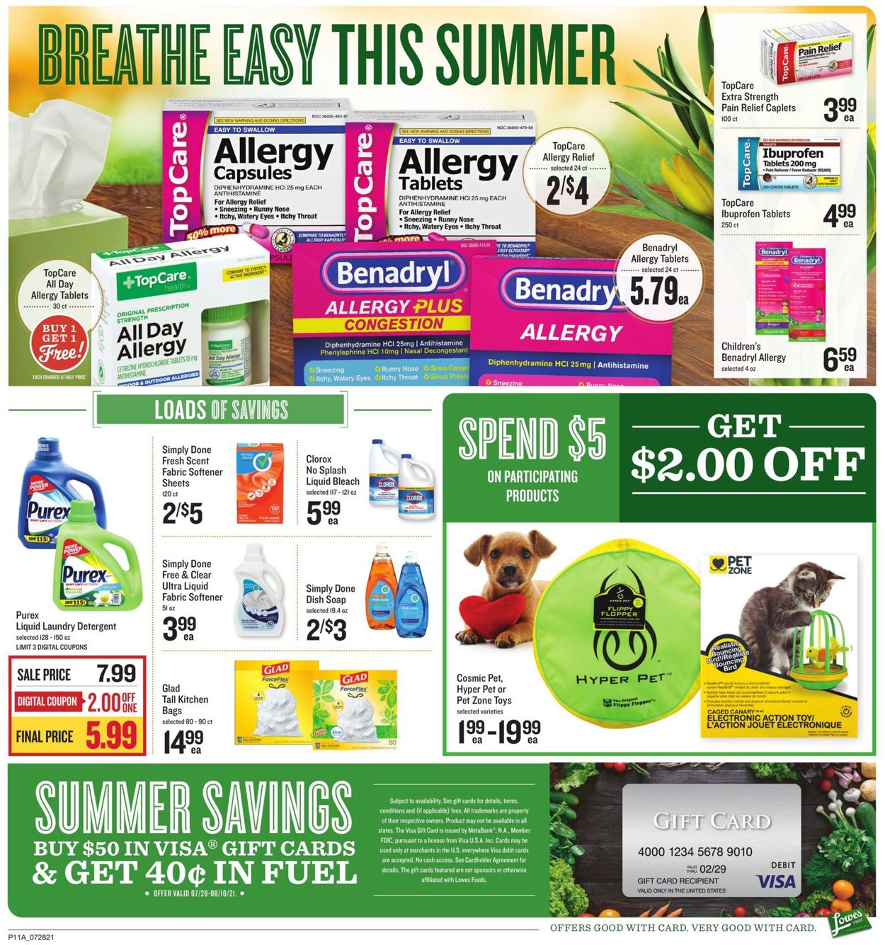 Lowes Foods Weekly Ad Circular - valid 07/28-08/03/2021 (Page 16)