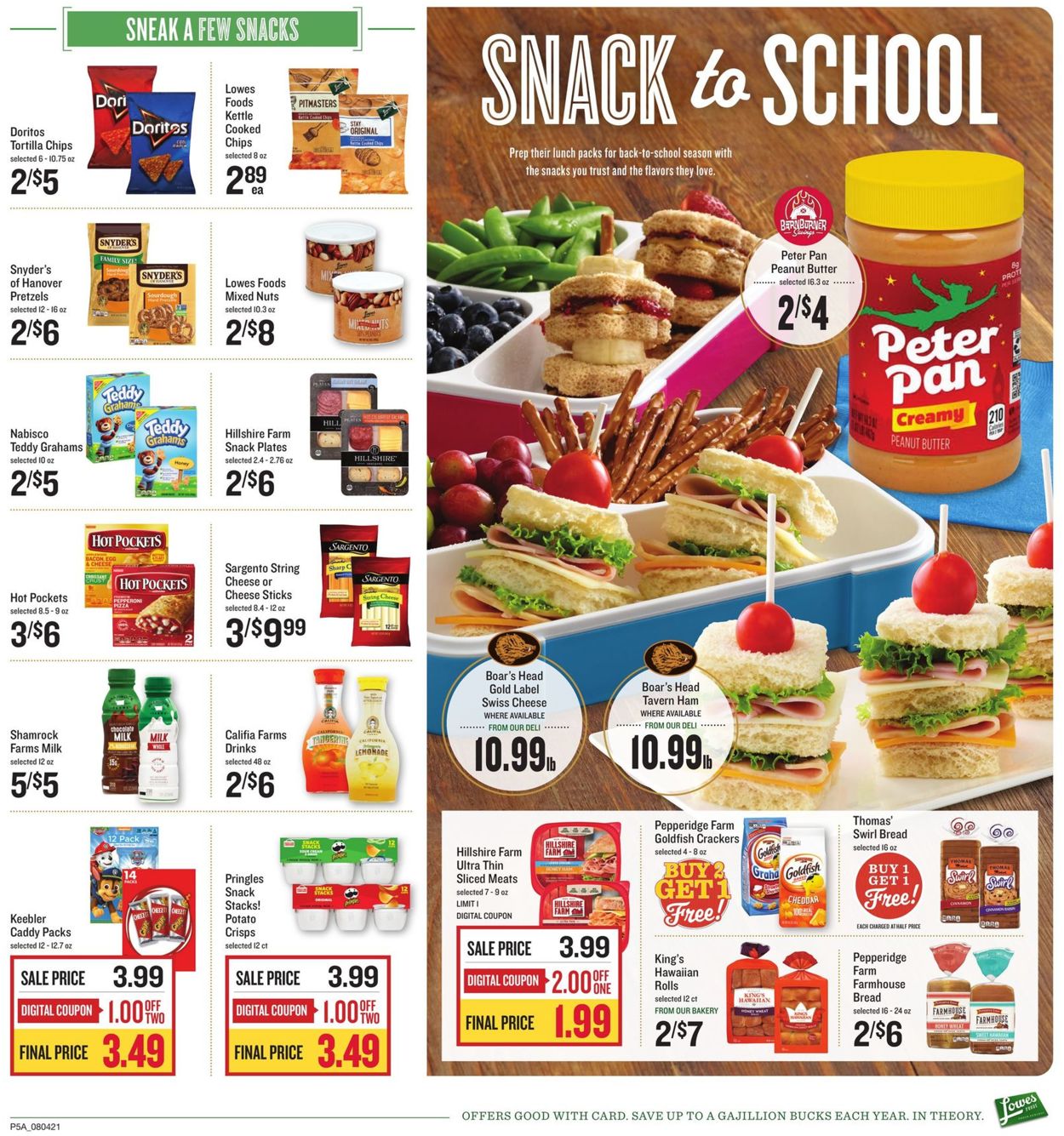 Lowes Foods Weekly Ad Circular - valid 08/04-08/10/2021 (Page 7)