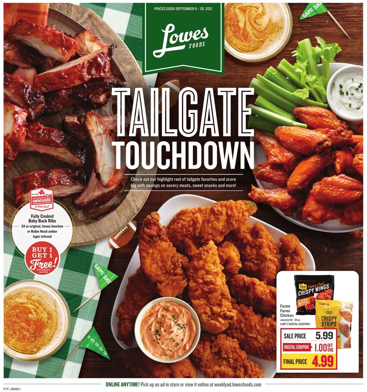 Lowes Foods Weekly Ad Circular - valid 09/08-09/28/2021