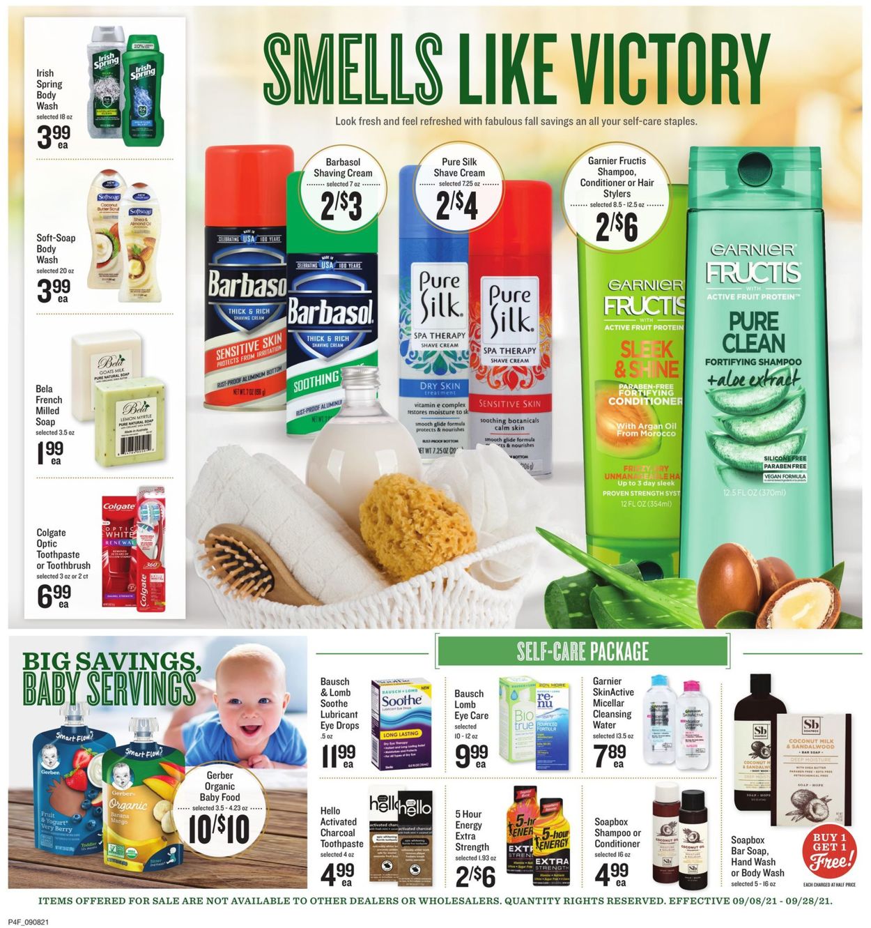 Lowes Foods Weekly Ad Circular - valid 09/08-09/28/2021 (Page 4)