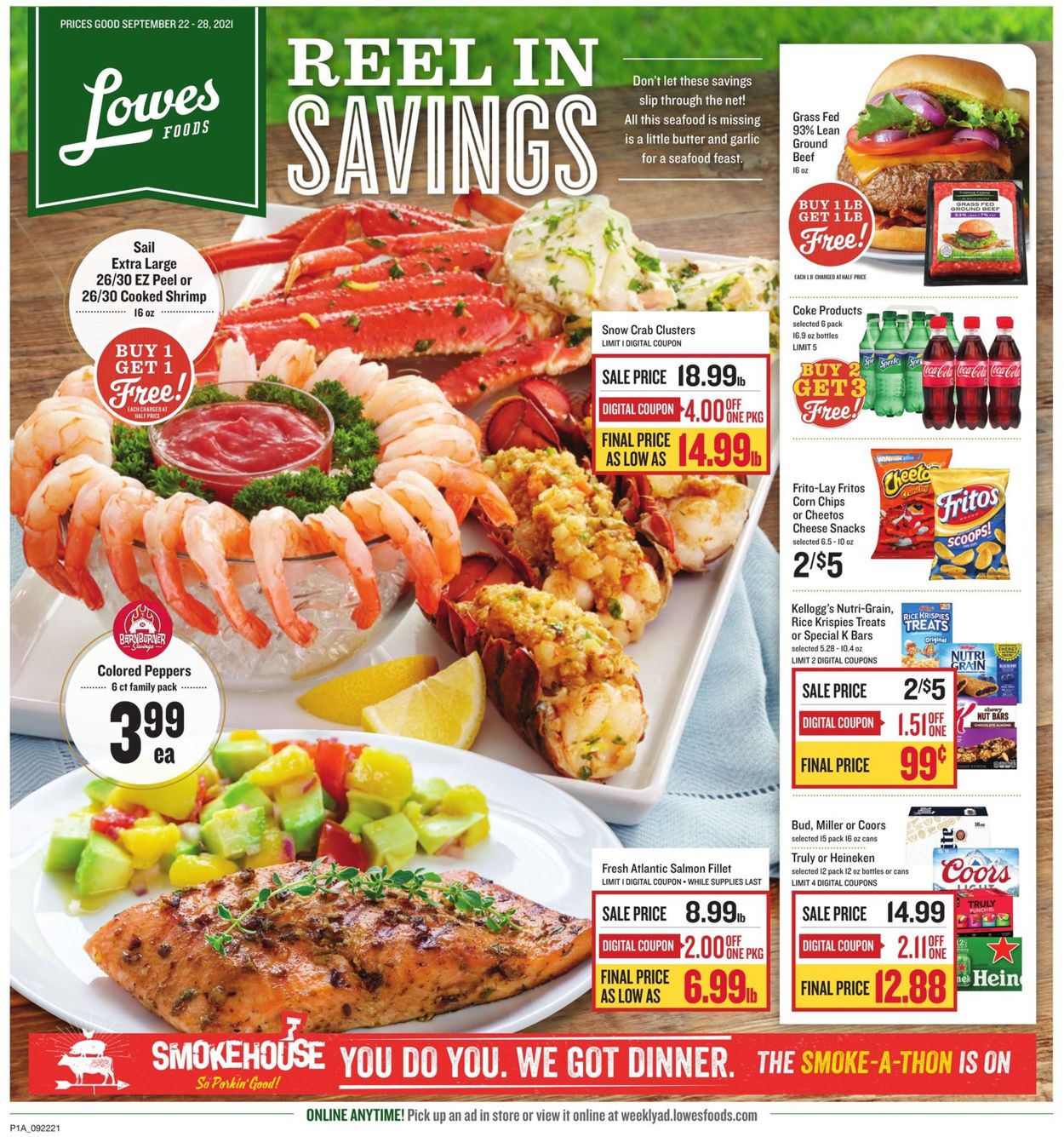 Lowes Foods Weekly Ad Circular - valid 09/22-09/28/2021