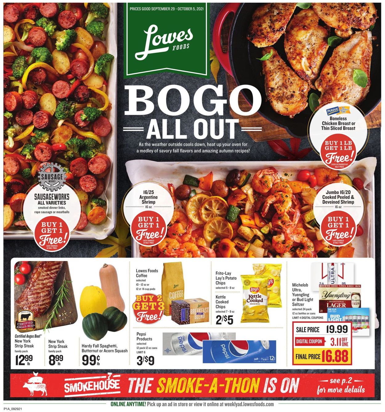 Lowes Foods Weekly Ad Circular - valid 09/29-10/05/2021