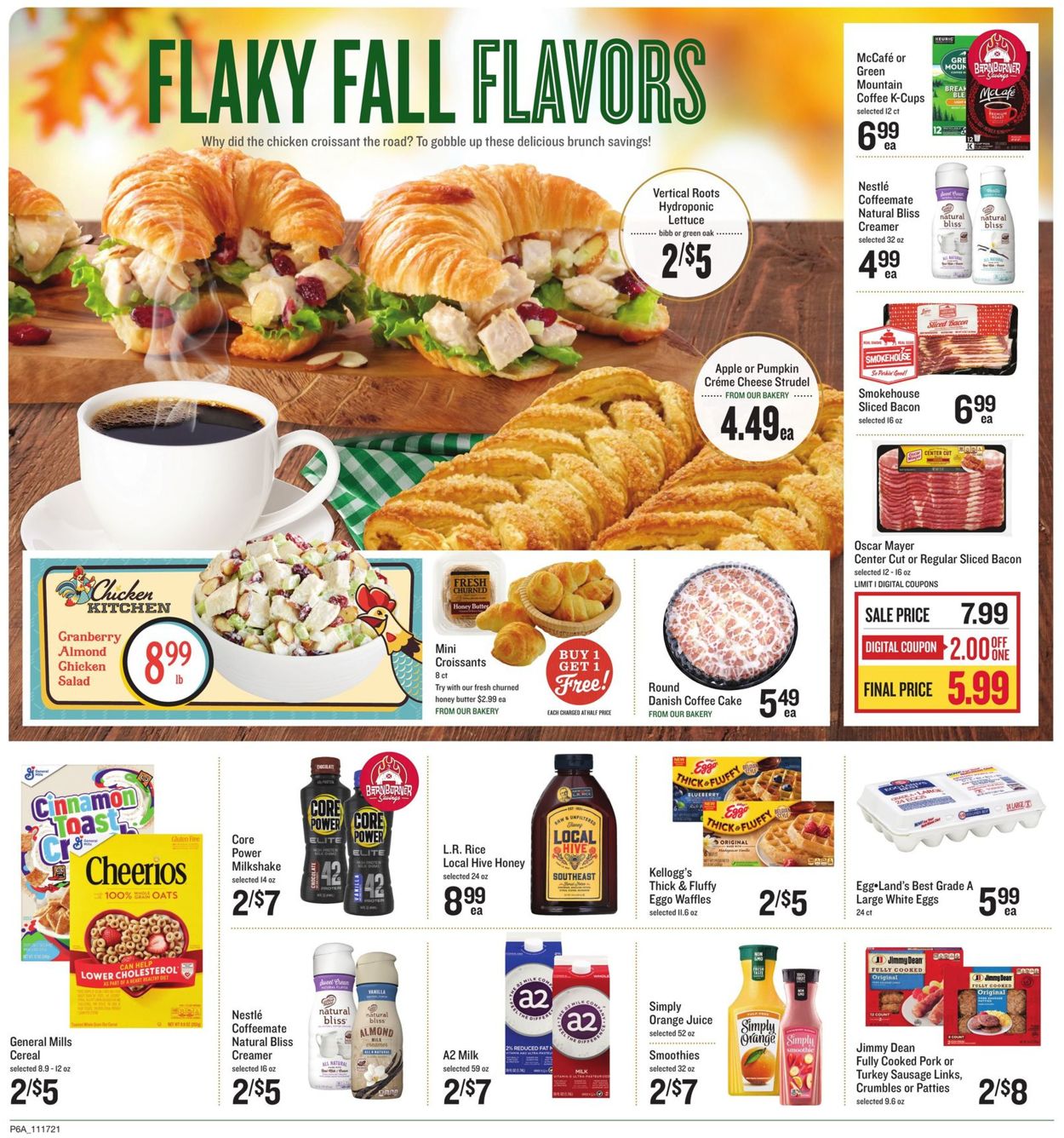 Lowes Foods THANKSGIVING 2021 Weekly Ad Circular - valid 11/17-11/25/2021 (Page 8)