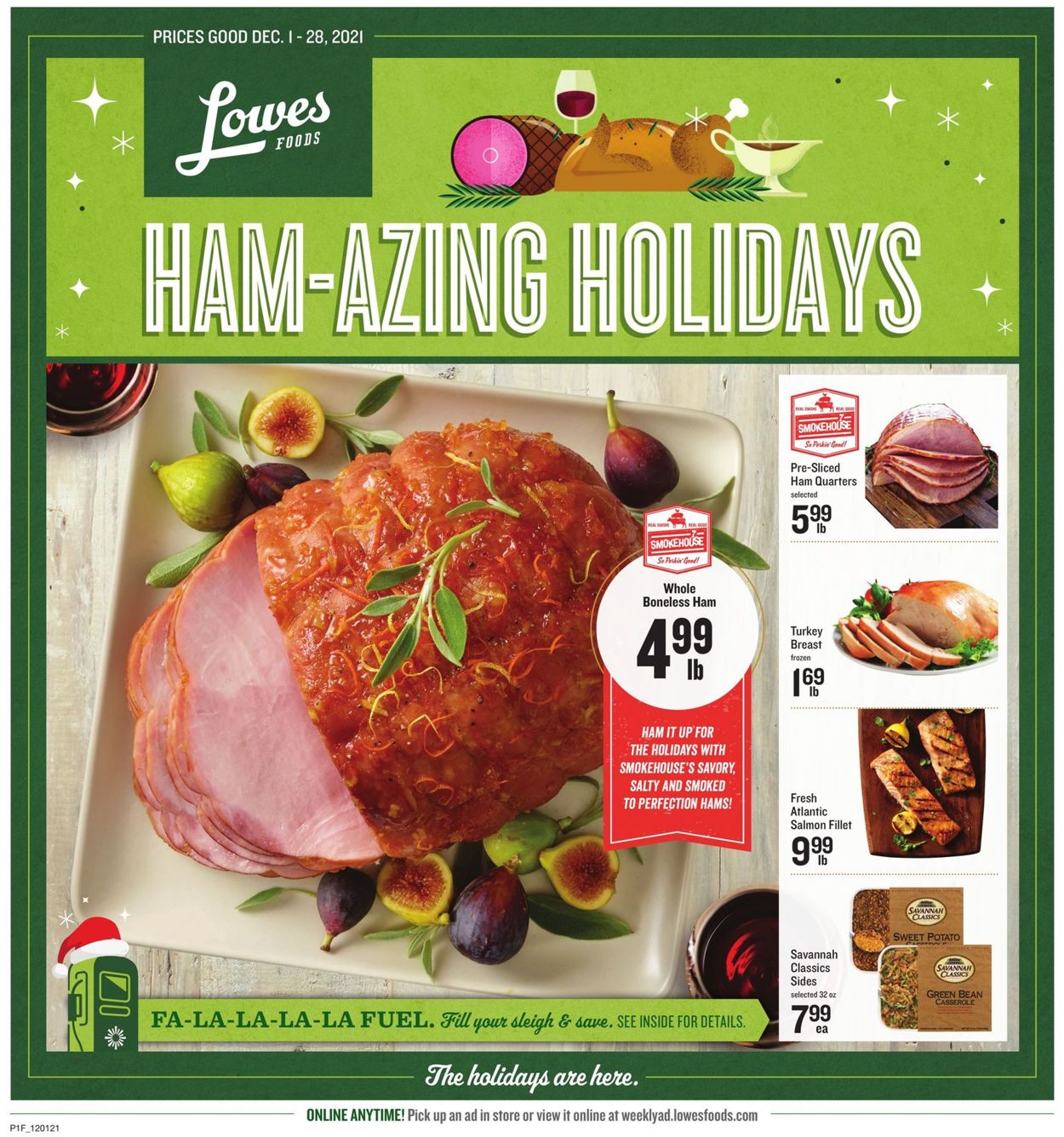 Lowes Foods HOLIDAYS 2021 Weekly Ad Circular - valid 12/01-12/28/2021