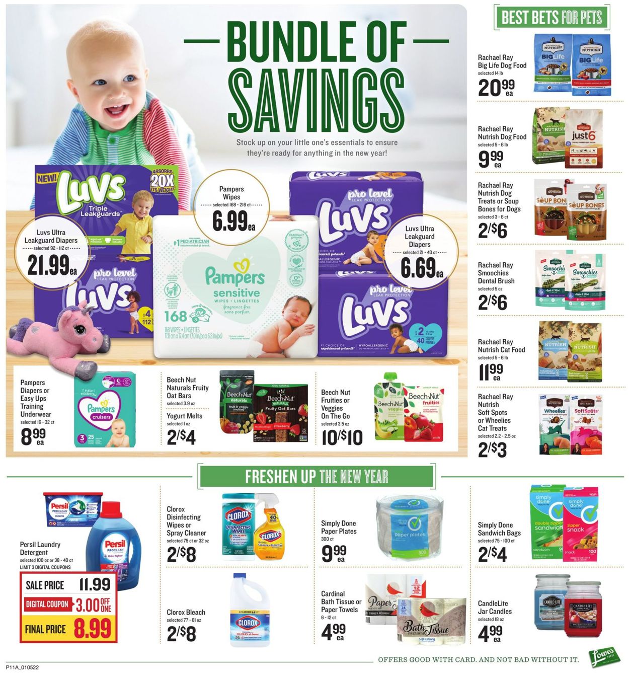 Lowes Foods Weekly Ad Circular - valid 01/05-01/11/2022 (Page 16)