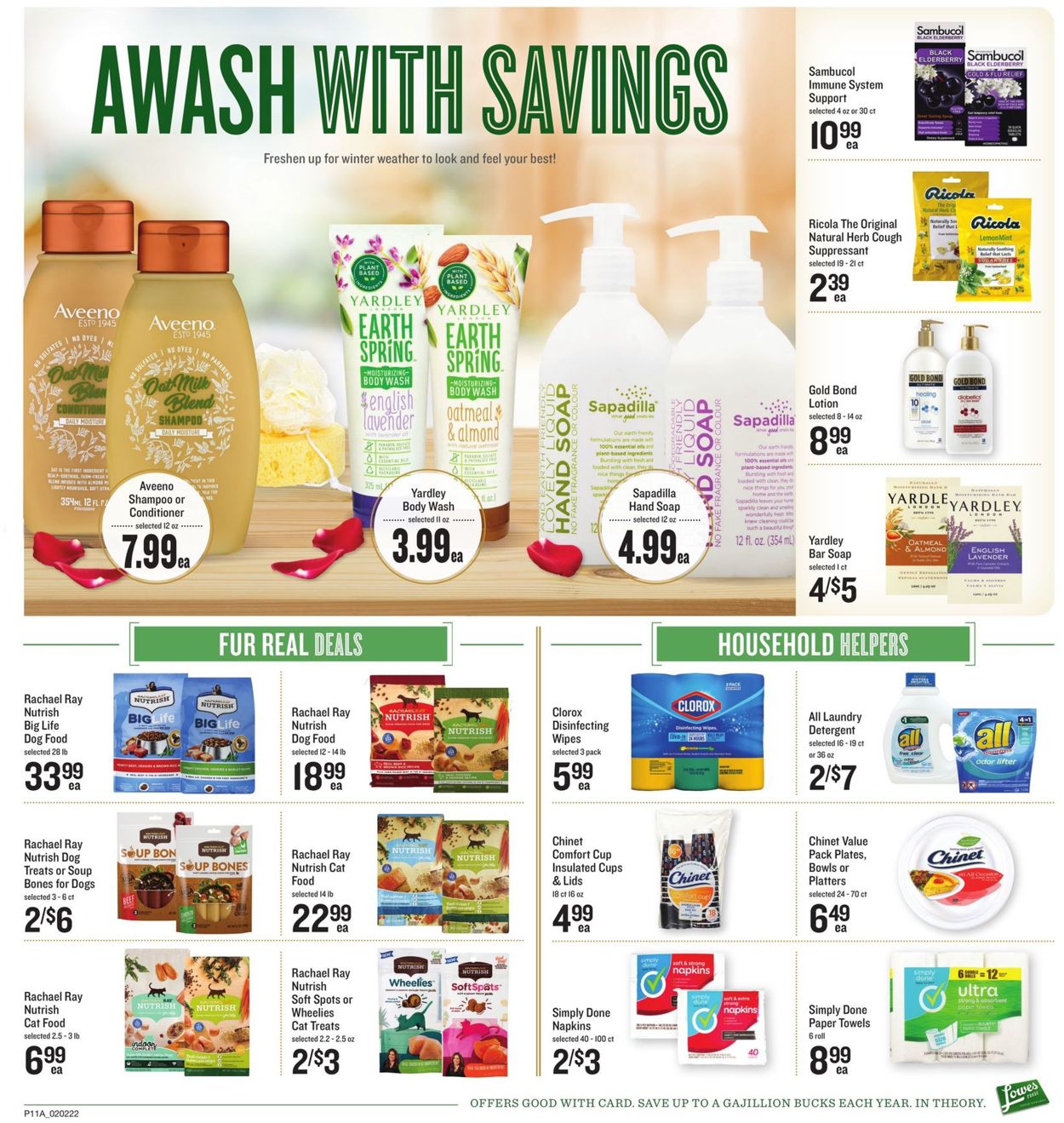 Lowes Foods Weekly Ad Circular - valid 02/02-02/08/2022 (Page 16)