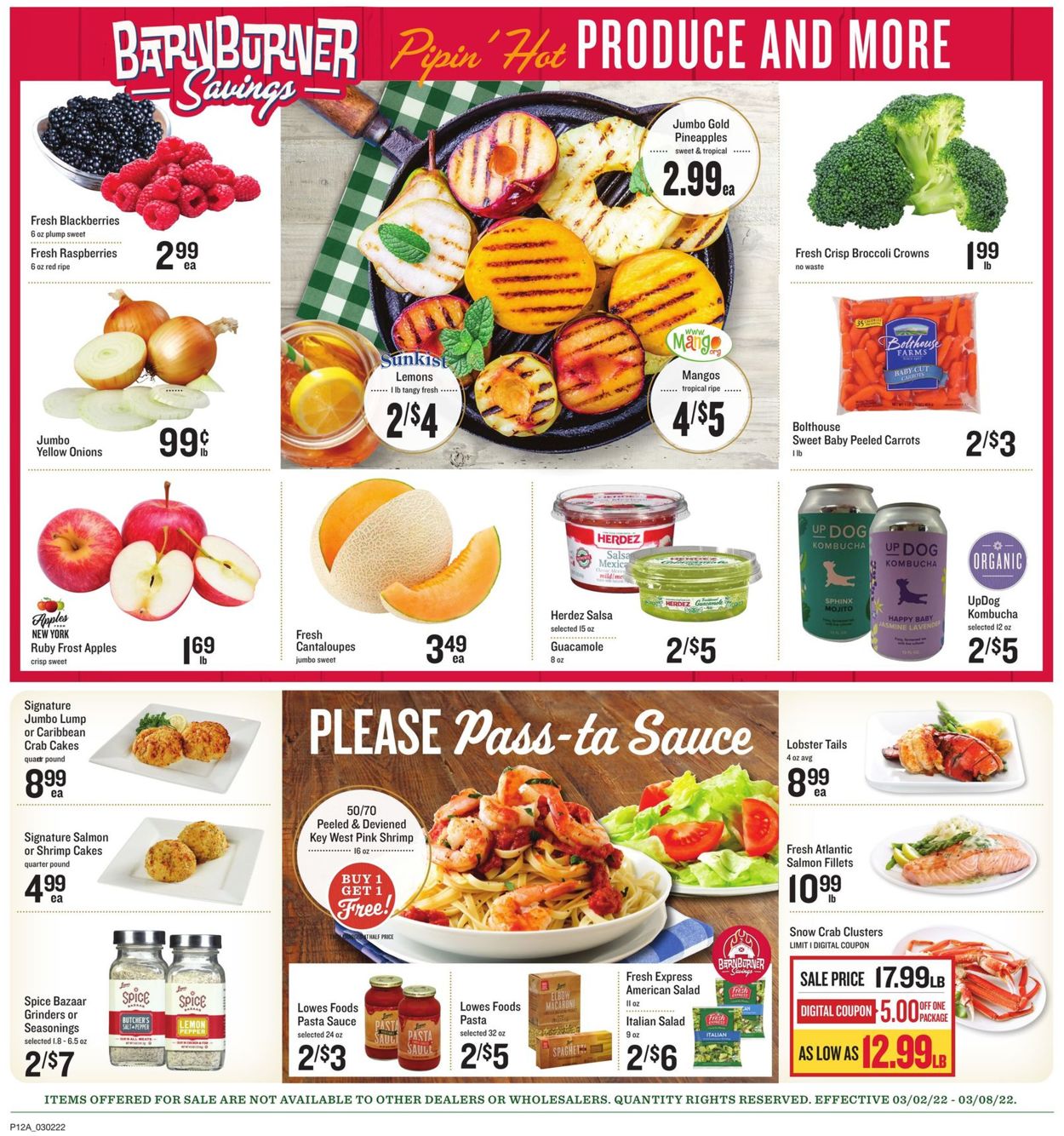 Lowes Foods Weekly Ad Circular - valid 03/02-03/08/2022 (Page 17)