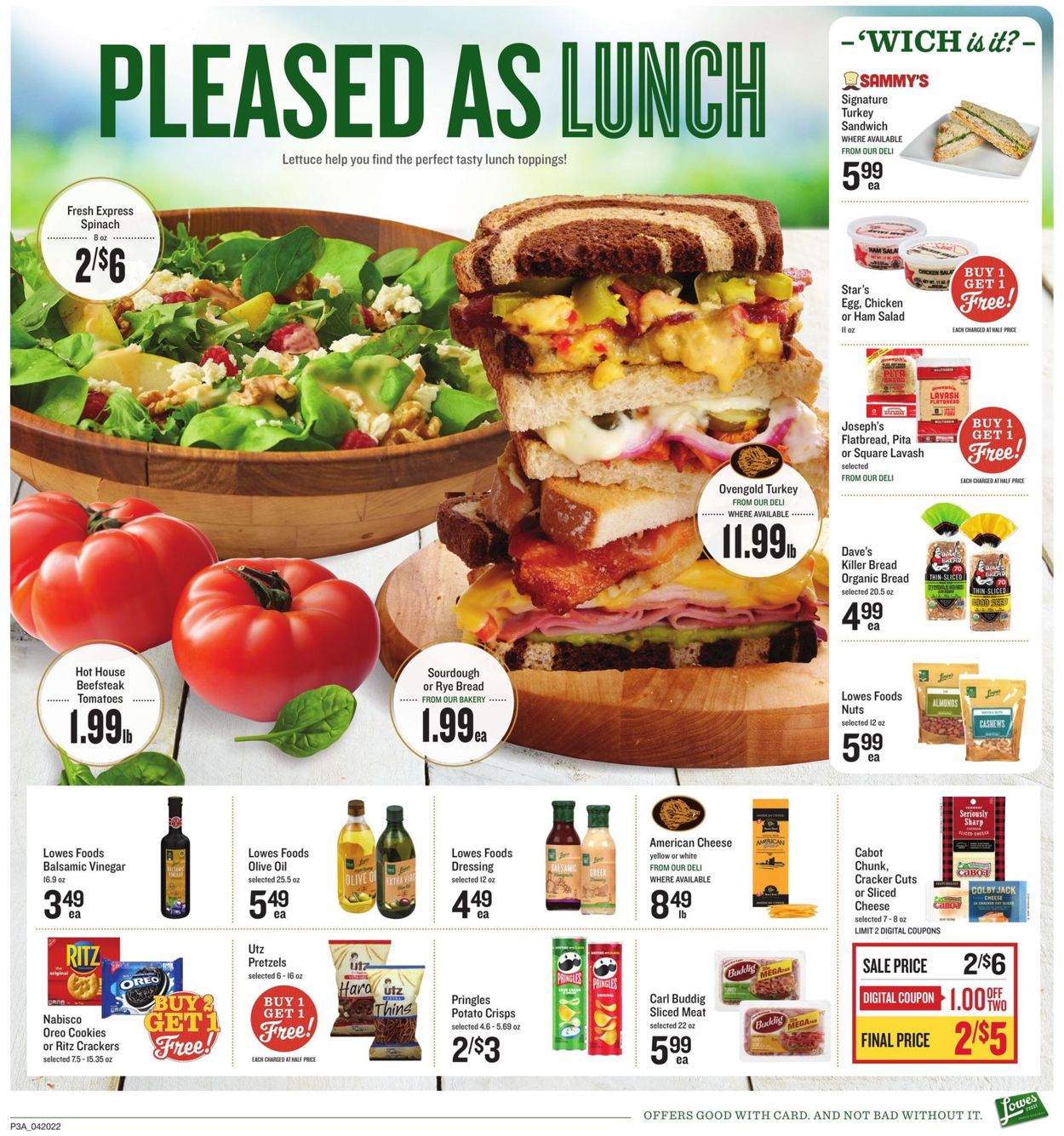Lowes Foods Weekly Ad Circular - valid 04/20-04/26/2022 (Page 4)