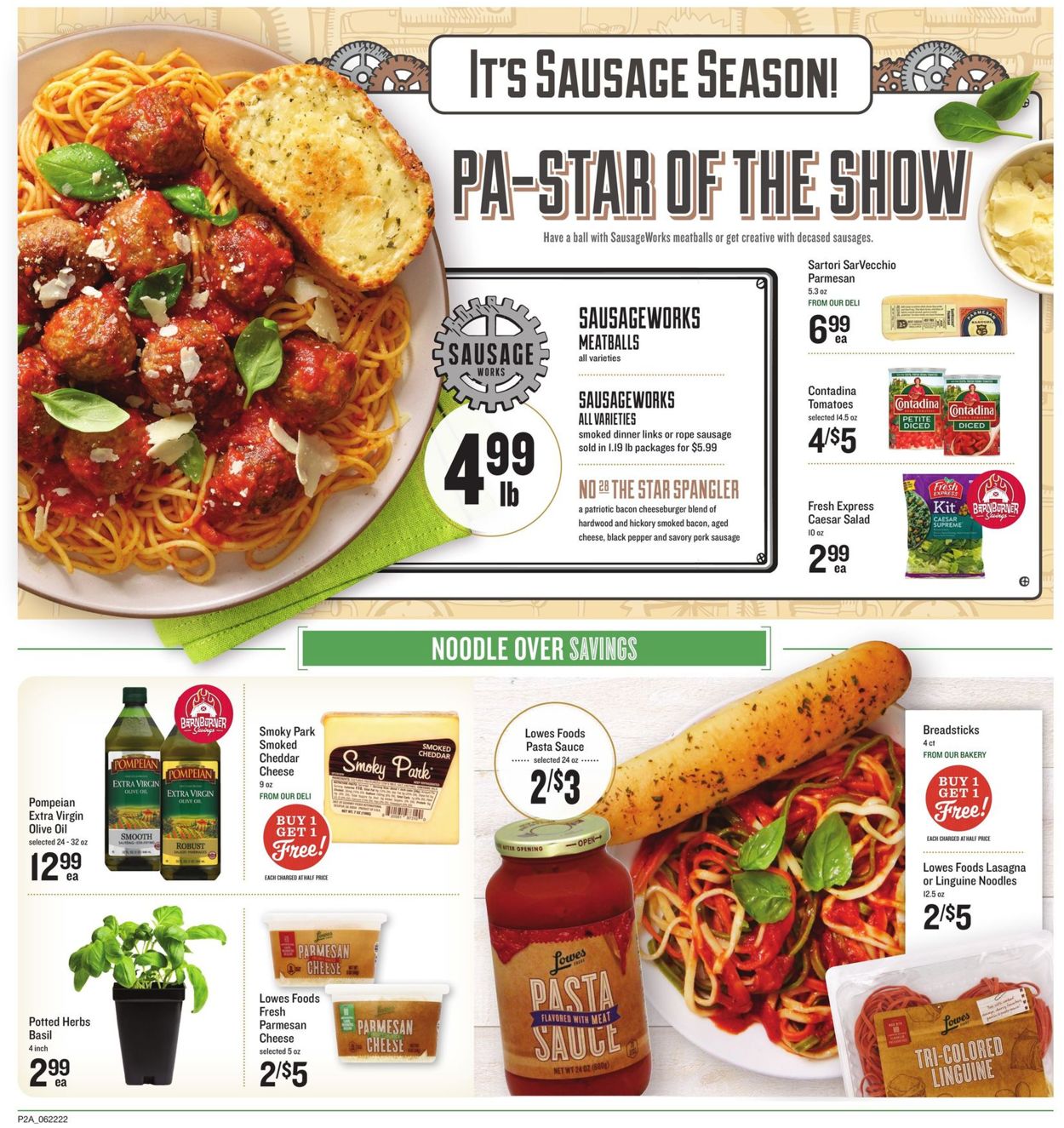 Lowes Foods Weekly Ad Circular - valid 06/22-06/28/2022 (Page 2)