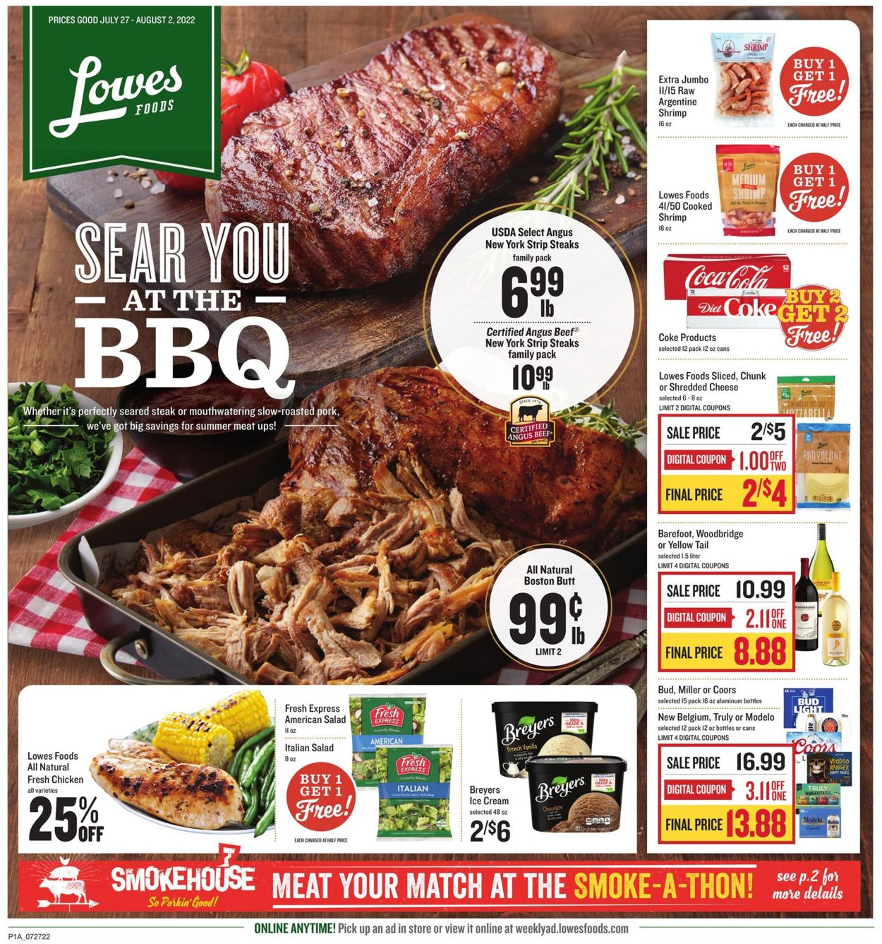 Lowes Foods Weekly Ad Circular - valid 07/27-08/02/2022