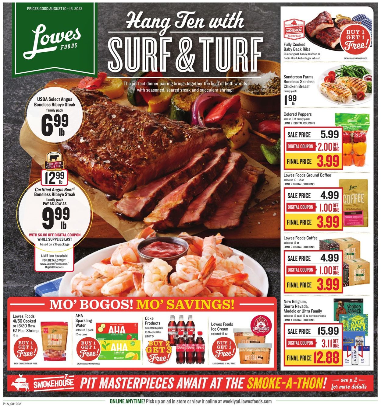 Lowes Foods Weekly Ad Circular - valid 08/10-08/16/2022