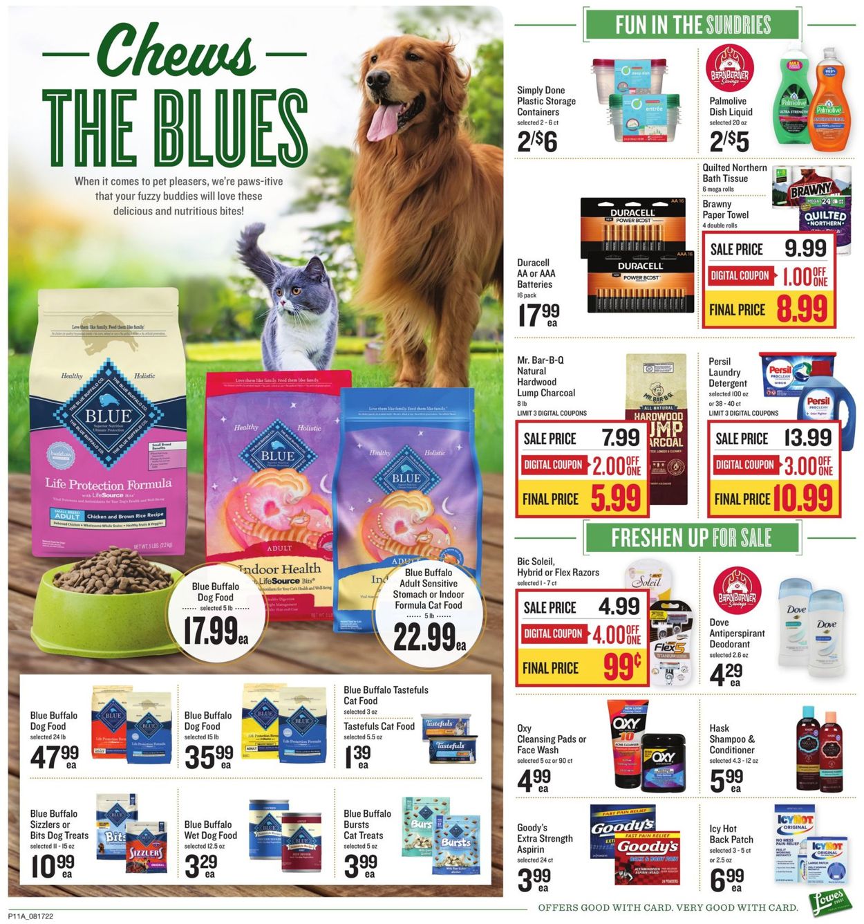 Lowes Foods Weekly Ad Circular - valid 08/17-08/23/2022 (Page 11)