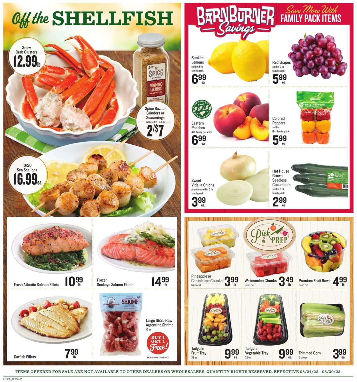 Lowes Foods Weekly Ad Circular - valid 08/24-08/30/2022 (Page 17)
