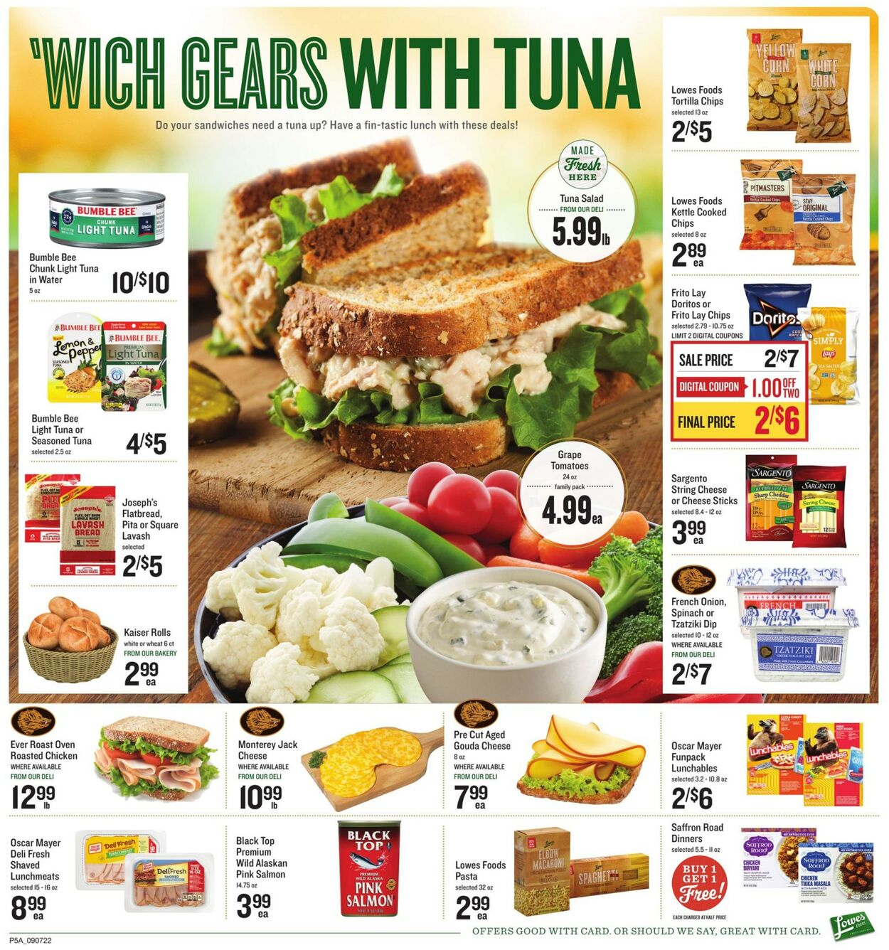 Lowes Foods Weekly Ad Circular - valid 09/07-09/13/2022 (Page 5)