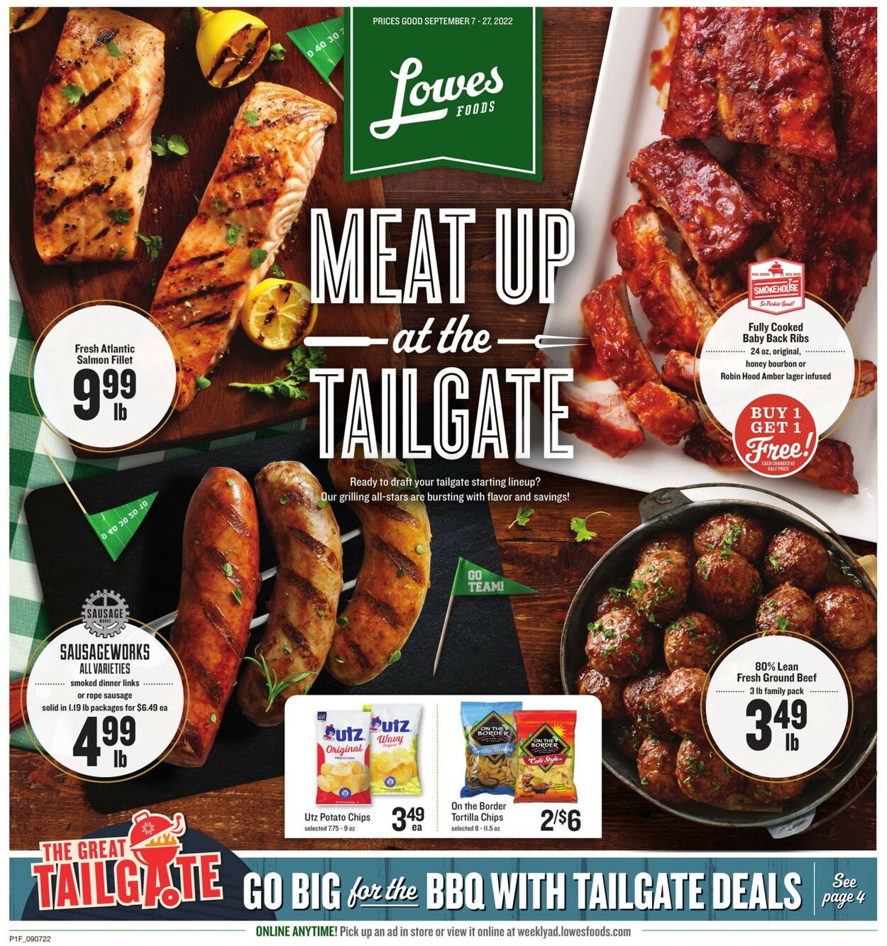 Lowes Foods Weekly Ad Circular - valid 09/07-09/13/2022