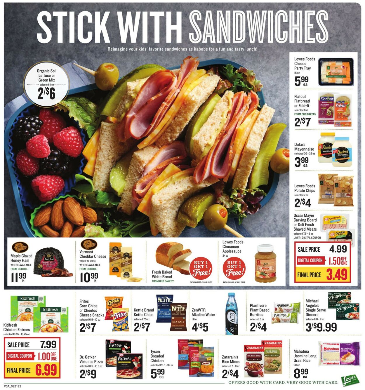 Lowes Foods Weekly Ad Circular - valid 09/21-09/27/2022 (Page 7)
