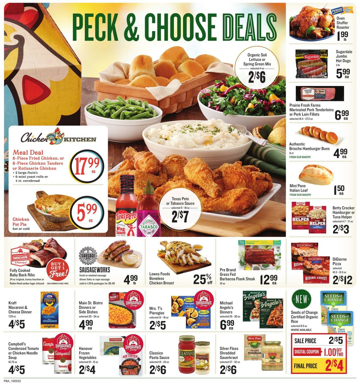 Lowes Foods Weekly Ad Circular - valid 10/05-10/11/2022 (Page 8)