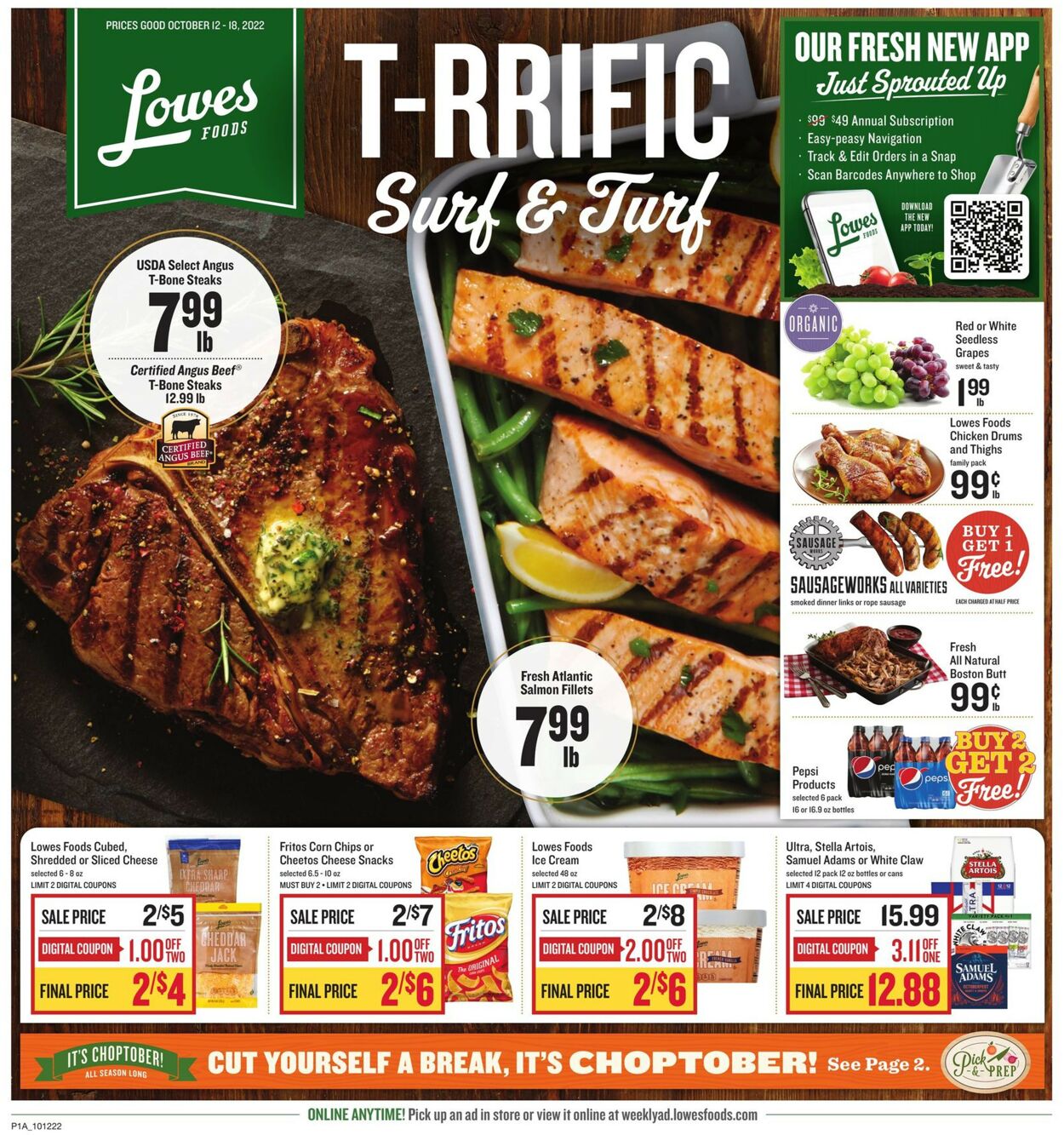 Lowes Foods Weekly Ad Circular - valid 10/12-10/18/2022