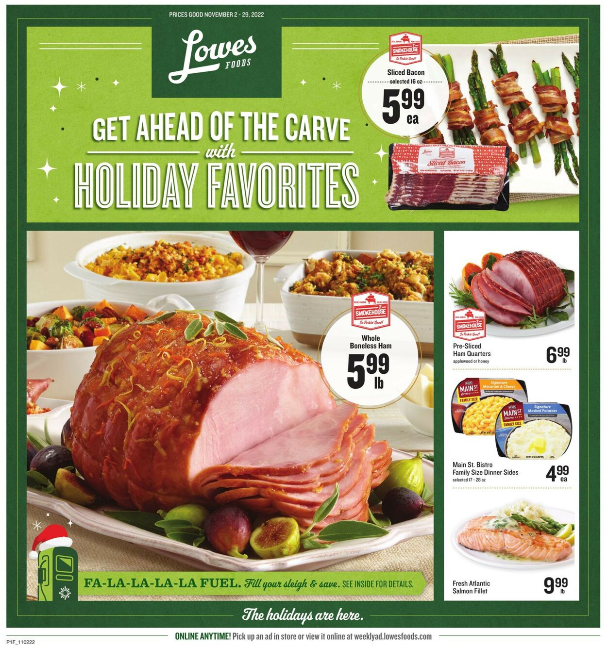 Lowes Foods Weekly Ad Circular - valid 11/02-11/29/2022