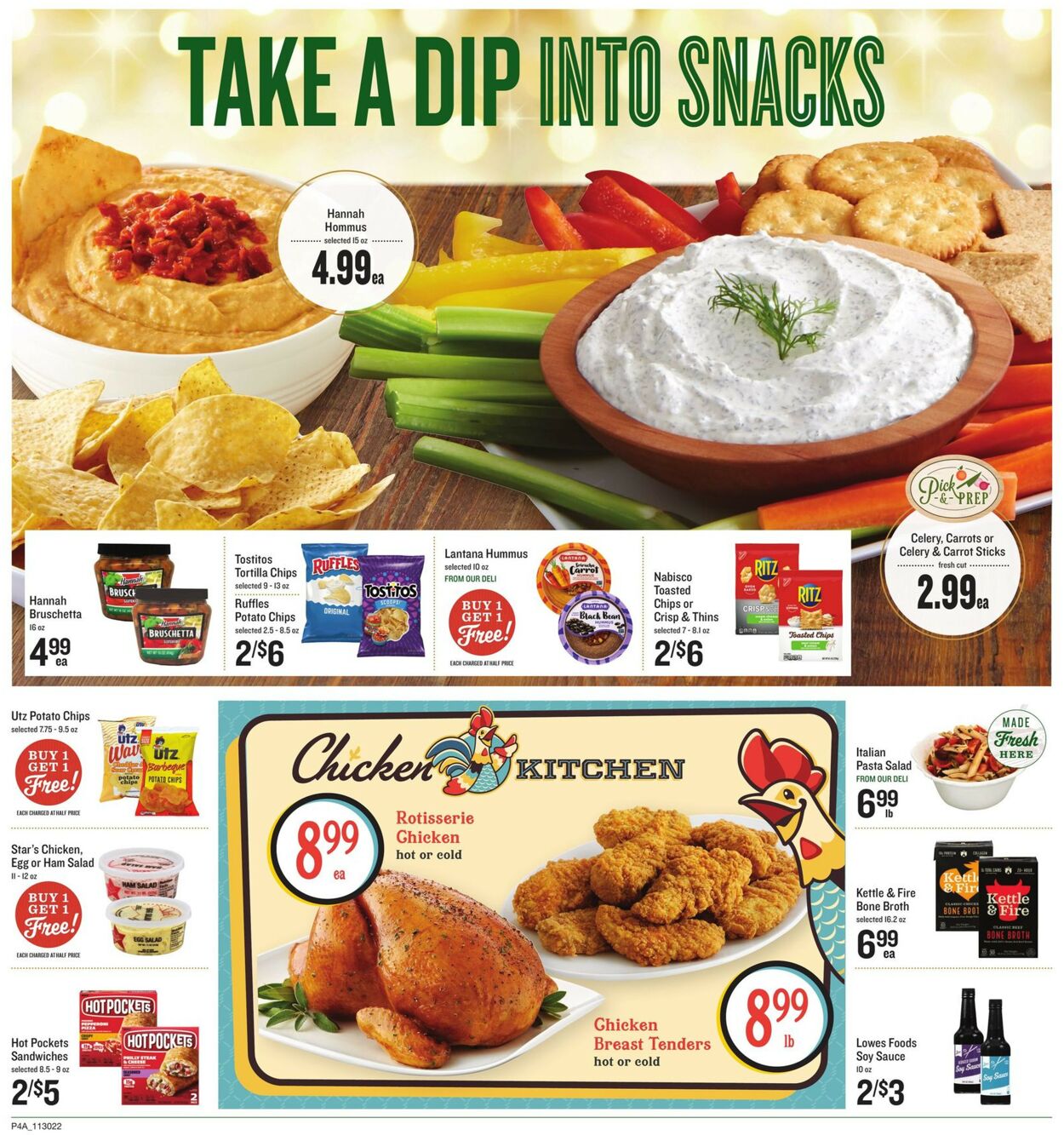 Lowes Foods Weekly Ad Circular - valid 11/30-12/06/2022 (Page 4)
