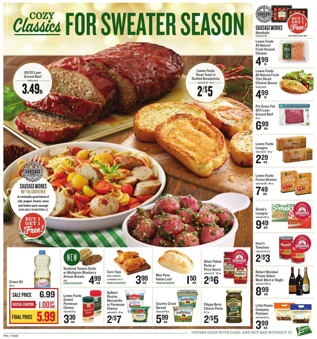 Lowes Foods Weekly Ad Circular - valid 11/30-12/06/2022 (Page 5)