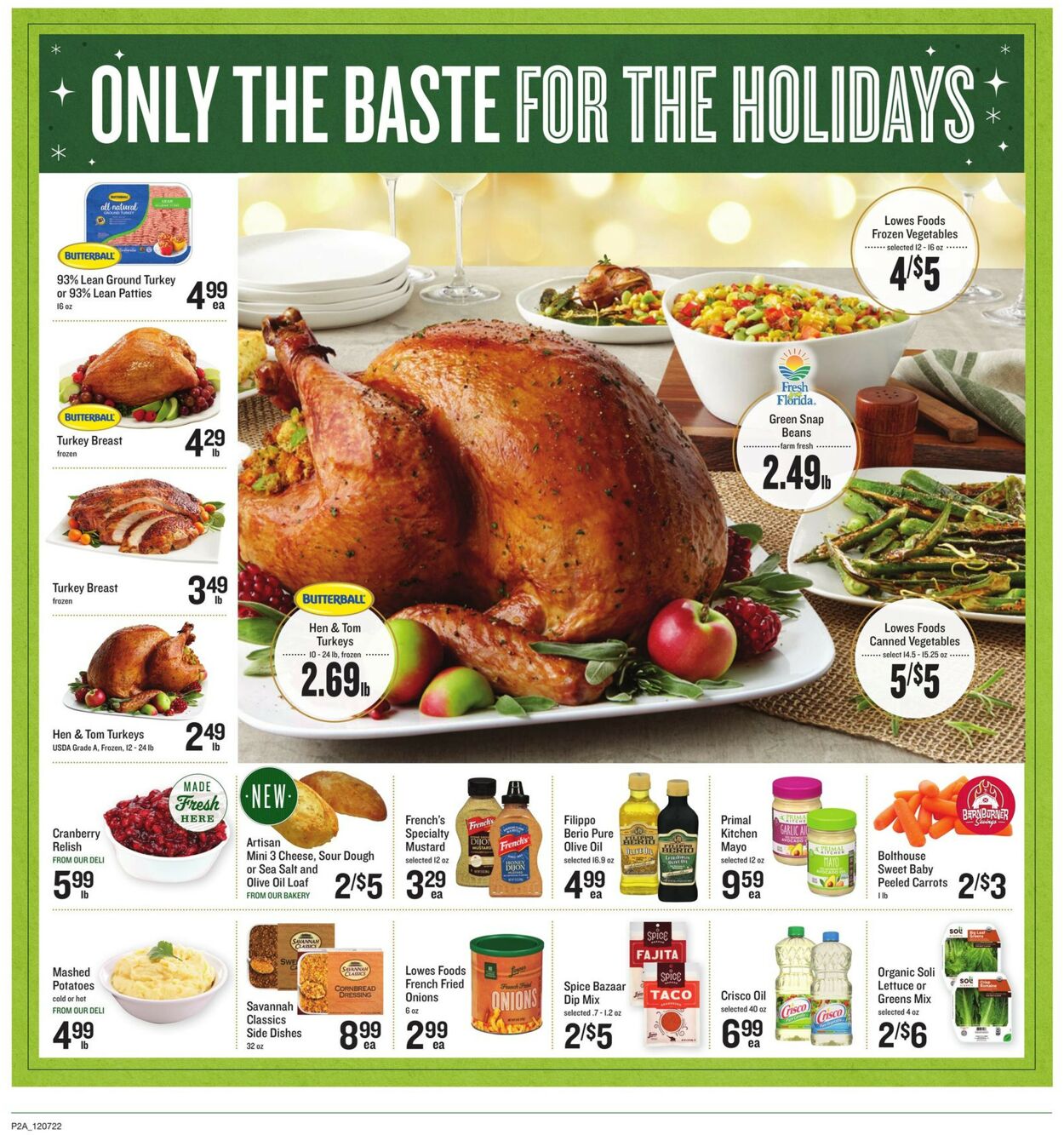 Lowes Foods Weekly Ad Circular - valid 12/07-12/13/2022 (Page 2)