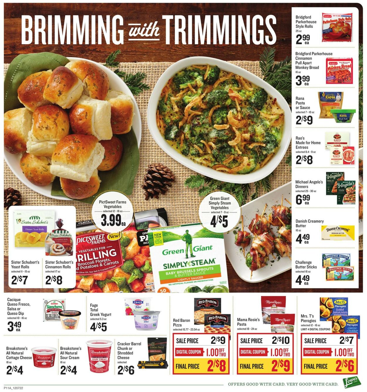 Lowes Foods Weekly Ad Circular - valid 12/07-12/13/2022 (Page 11)
