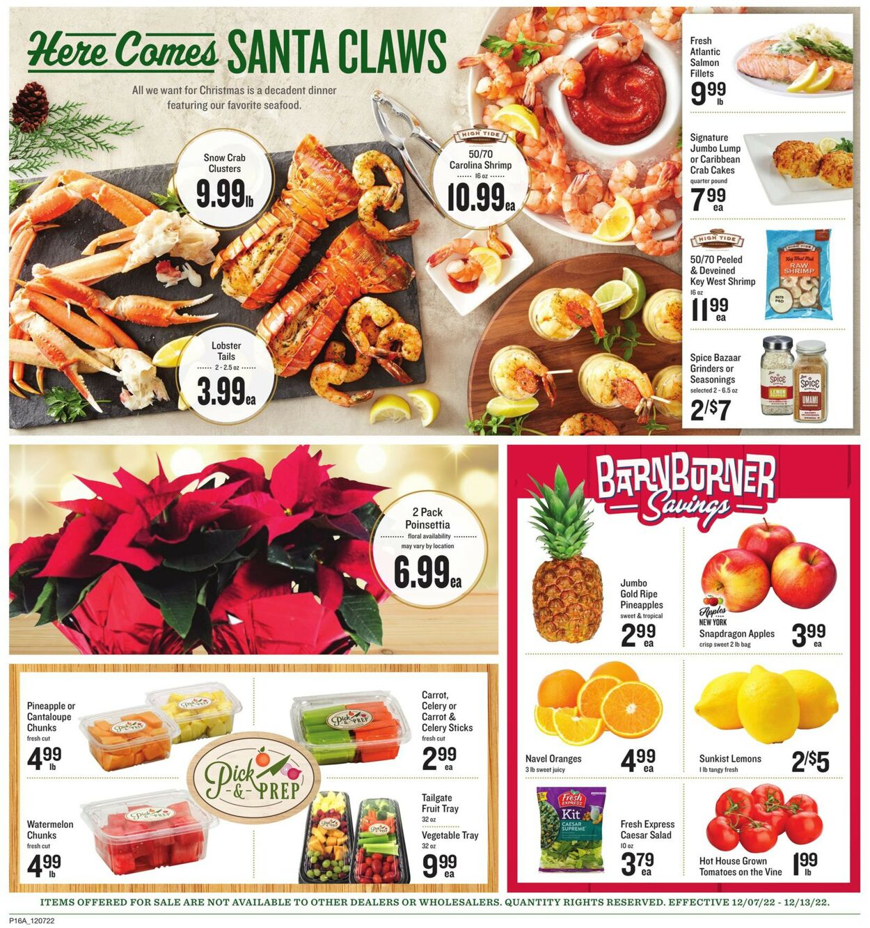 Lowes Foods Weekly Ad Circular - valid 12/07-12/13/2022 (Page 16)