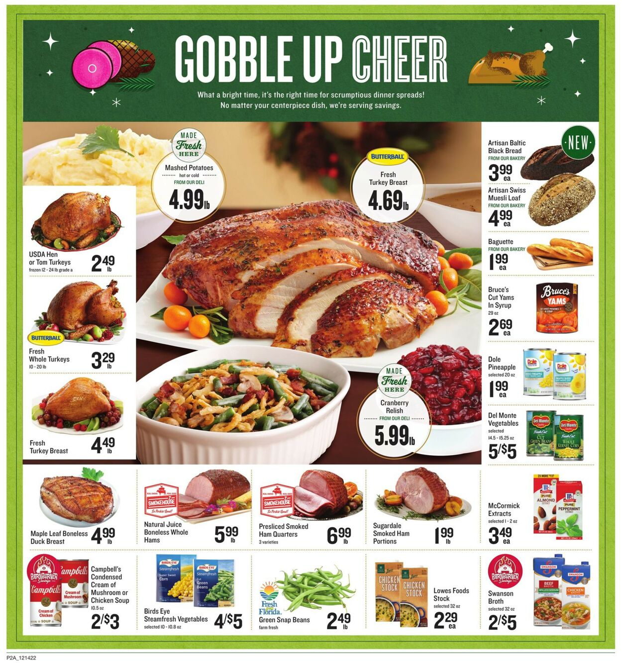 Lowes Foods Weekly Ad Circular - valid 12/14-12/24/2022 (Page 2)