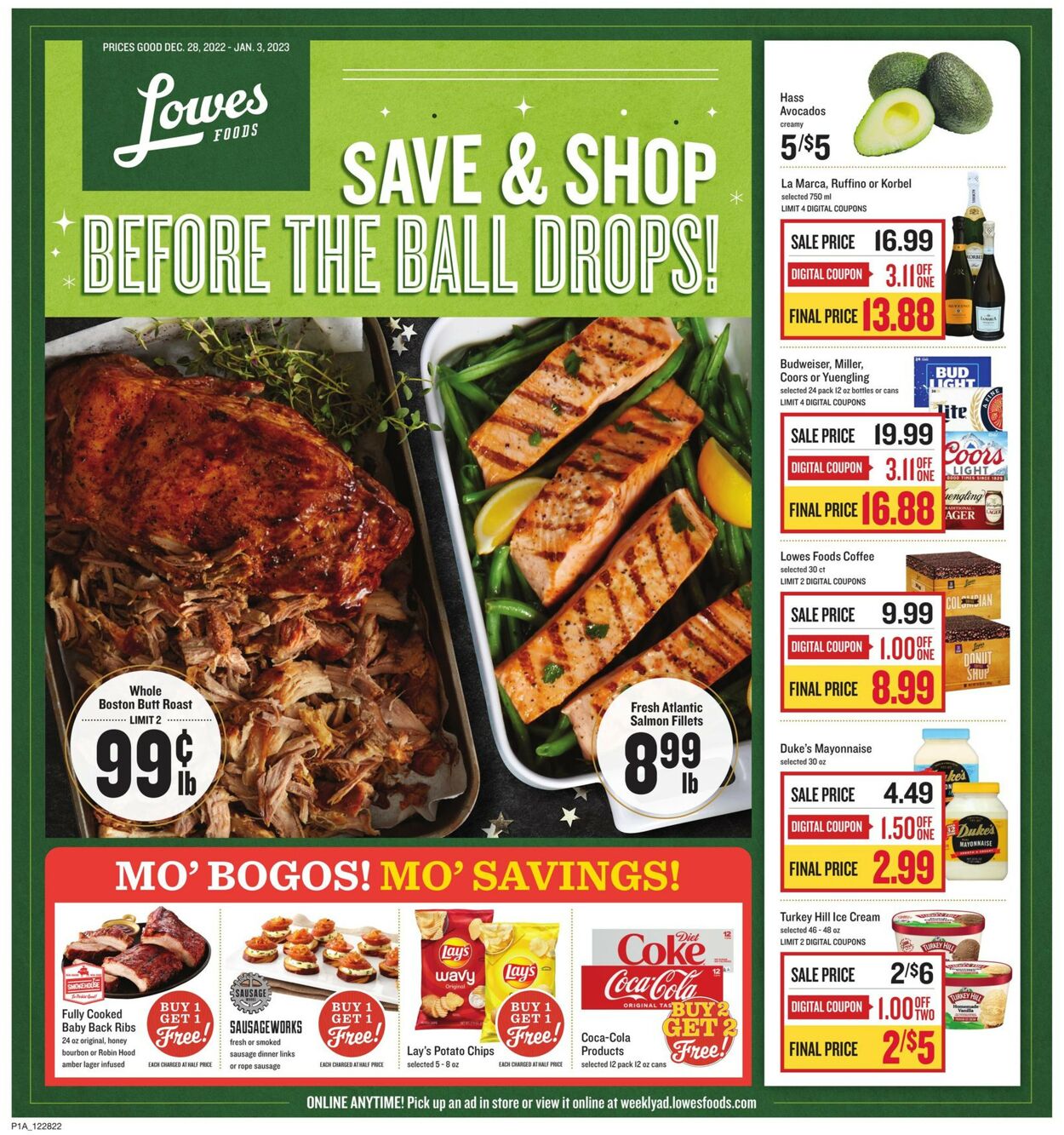 Lowes Foods Weekly Ad Circular - valid 12/28-01/03/2023