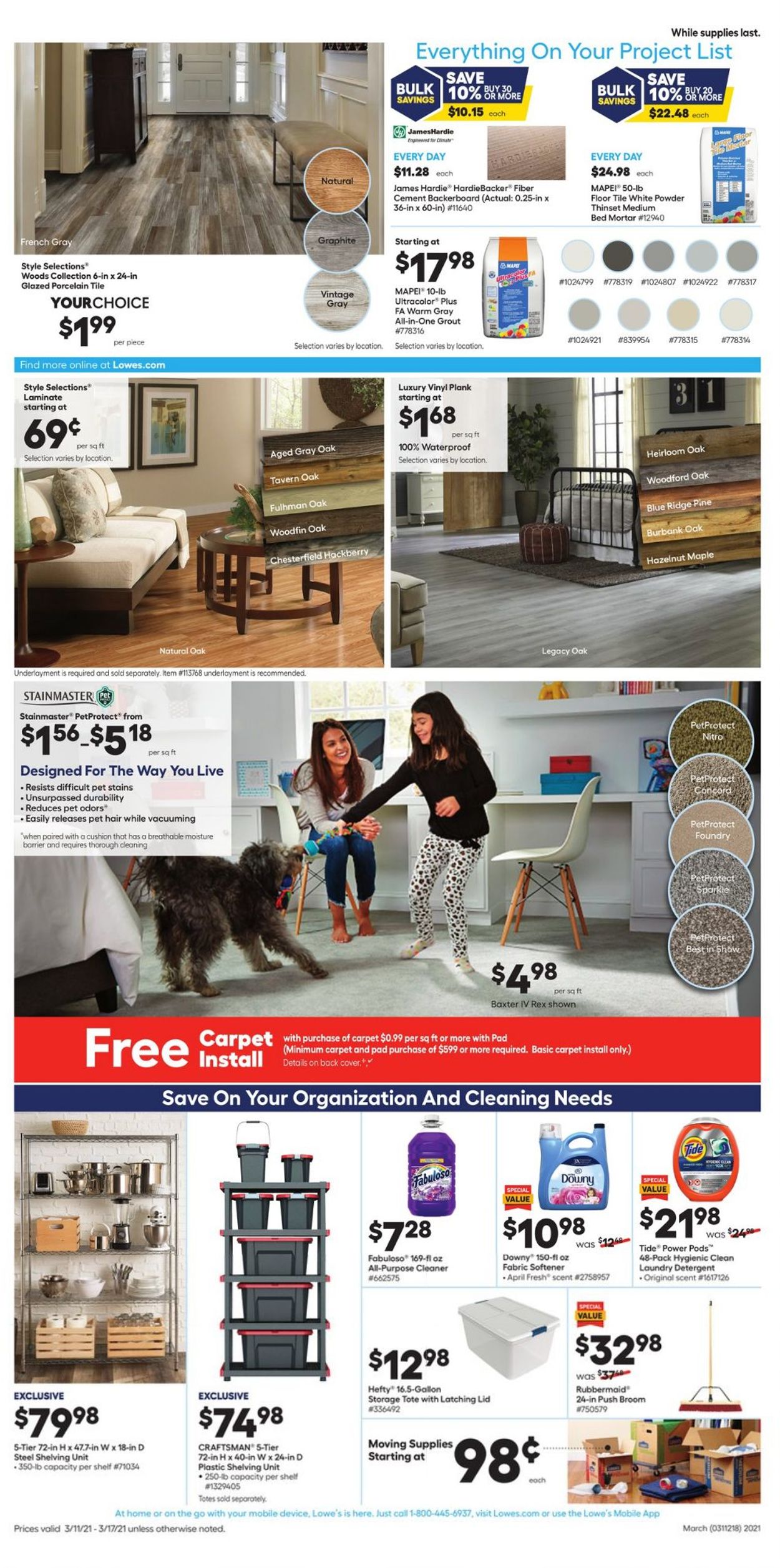 Lowe's Weekly Ad Circular - valid 03/11-03/17/2021 (Page 2)