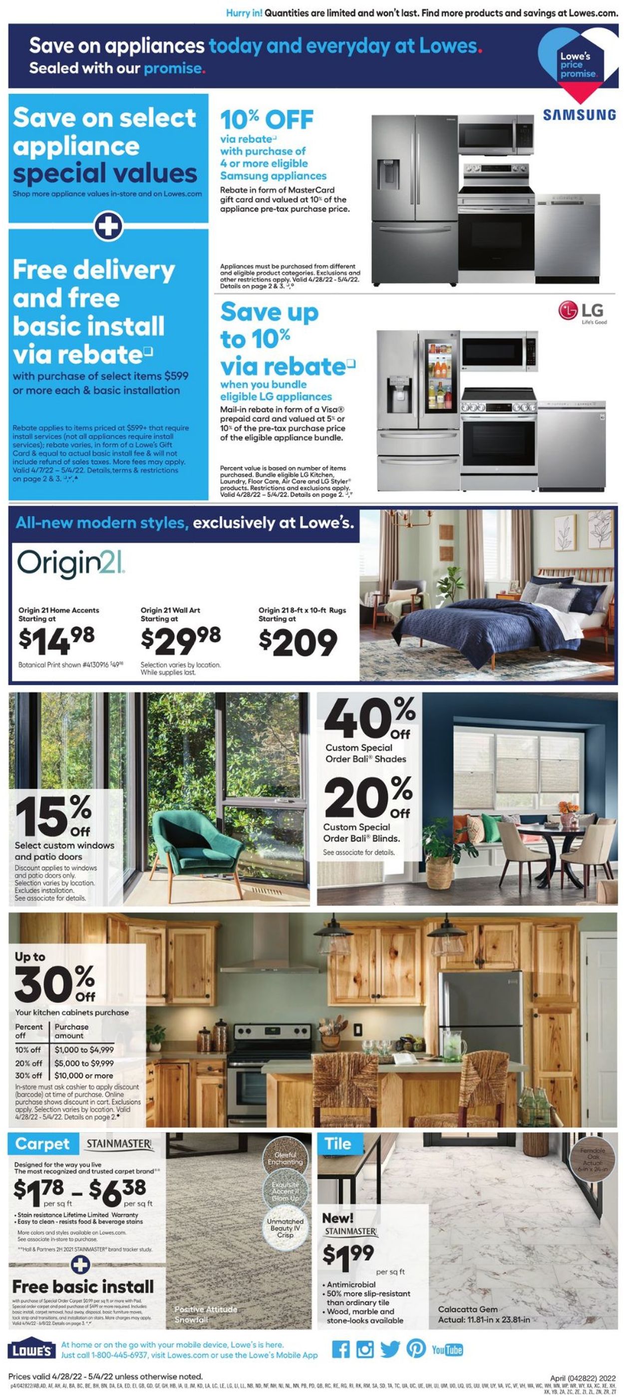 Lowe's Weekly Ad Circular - valid 04/28-05/04/2022 (Page 4)
