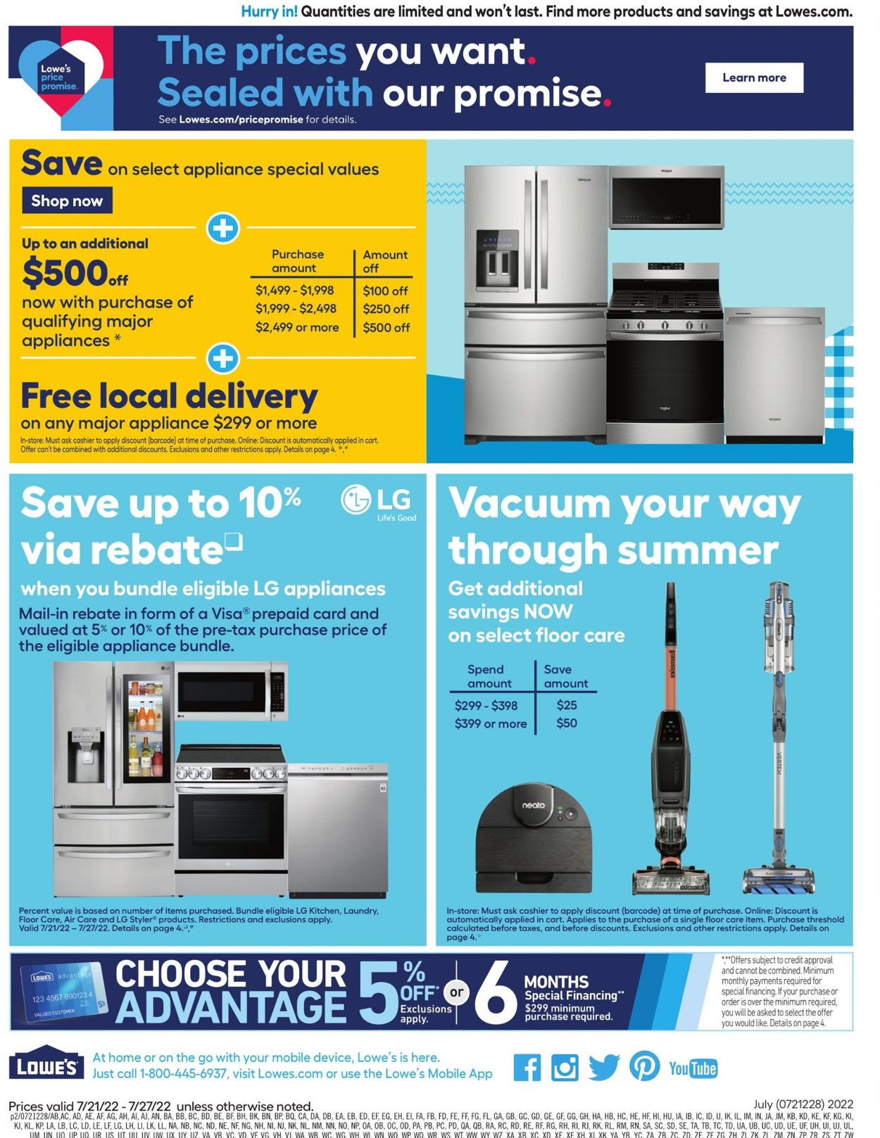 Lowe's Weekly Ad Circular - valid 07/21-07/27/2022 (Page 2)