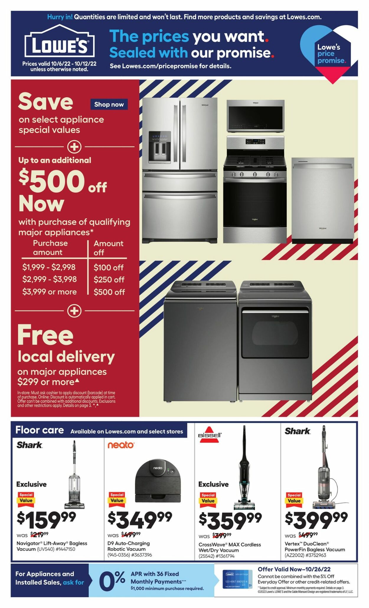 Lowe's Weekly Ad Circular - valid 10/06-10/12/2022