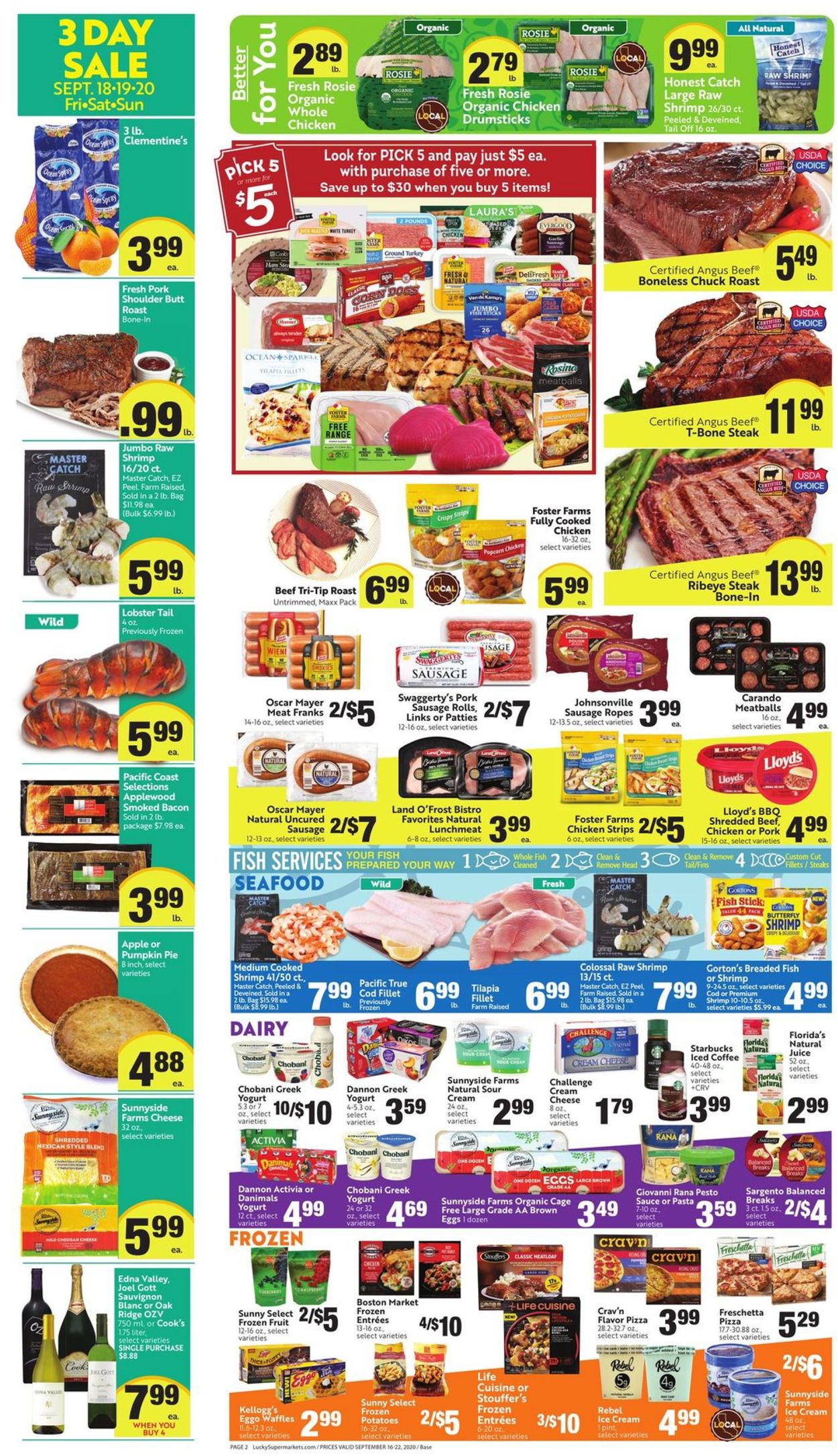 Lucky Supermarkets Weekly Ad Circular - valid 09/16-09/22/2020 (Page 2)