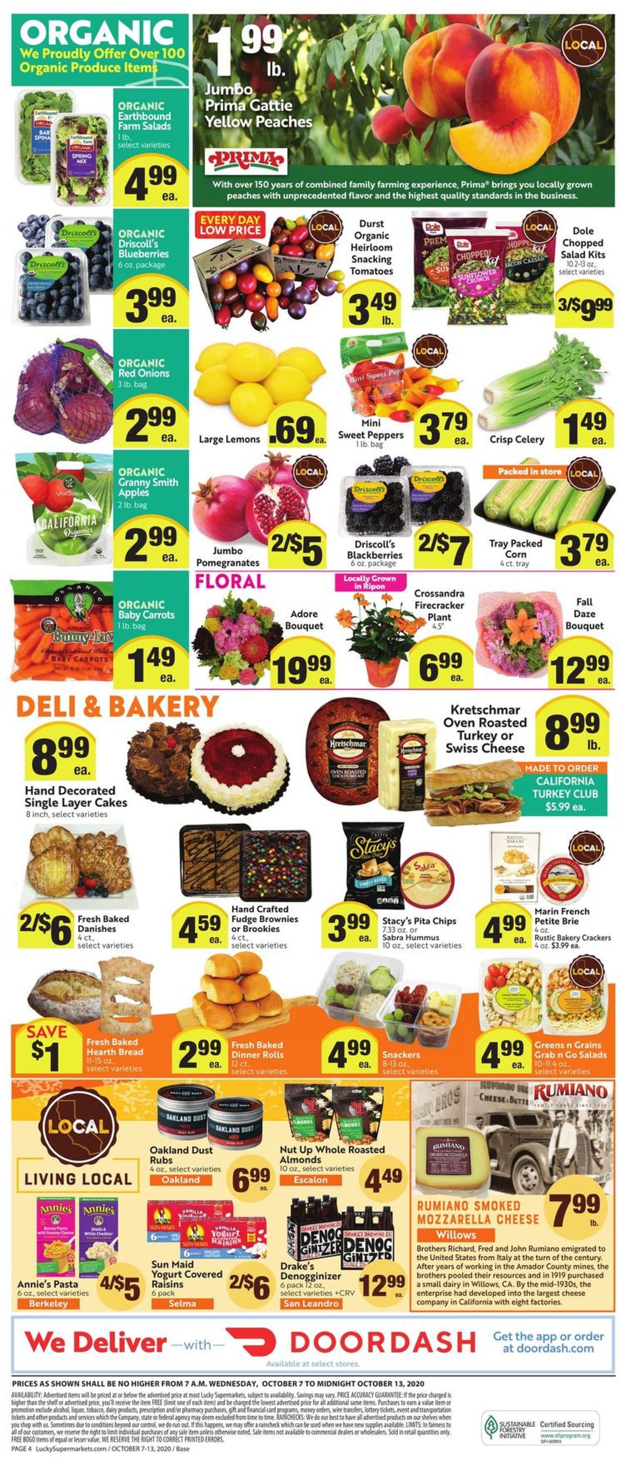 Lucky Supermarkets Weekly Ad Circular - valid 10/07-10/13/2020 (Page 4)