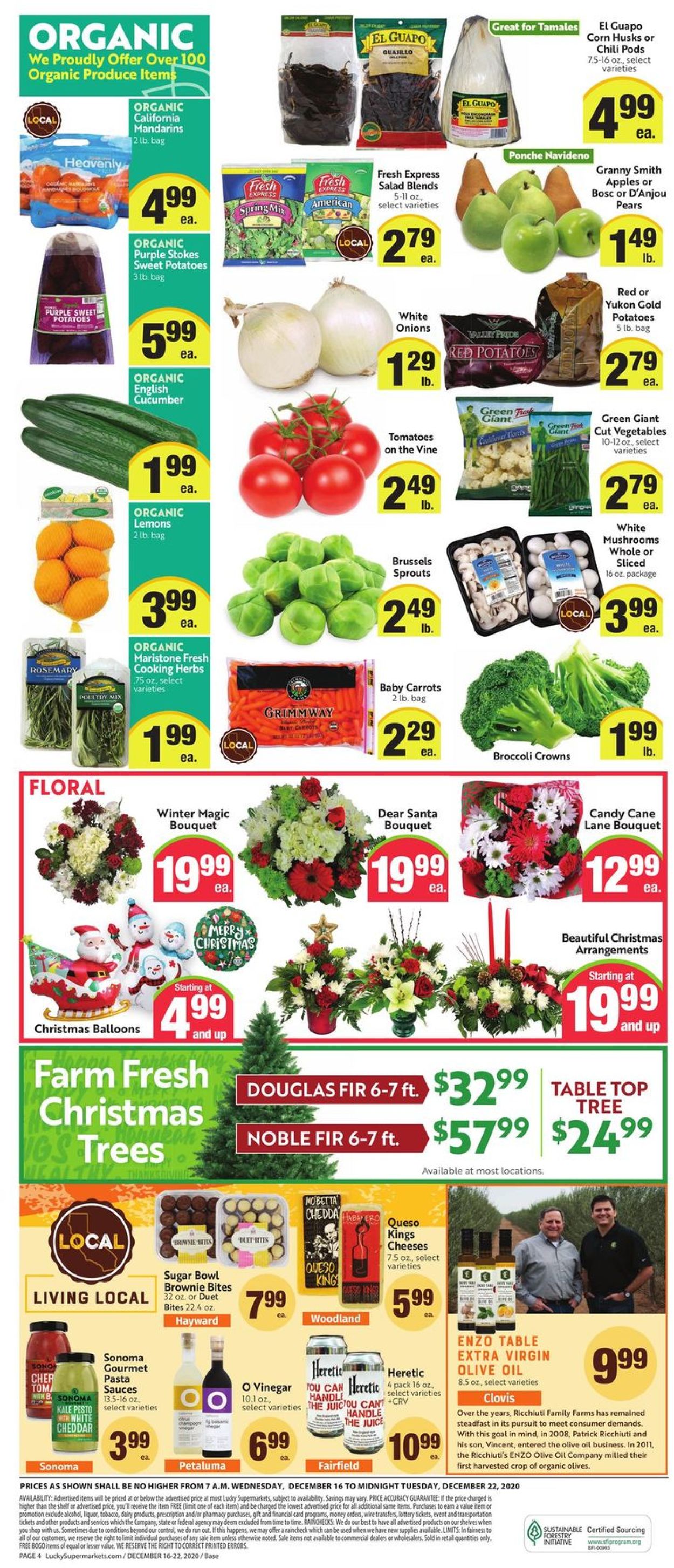 Lucky Supermarkets Christmas Ad 2020 Weekly Ad Circular - valid 12/16-12/22/2020 (Page 4)