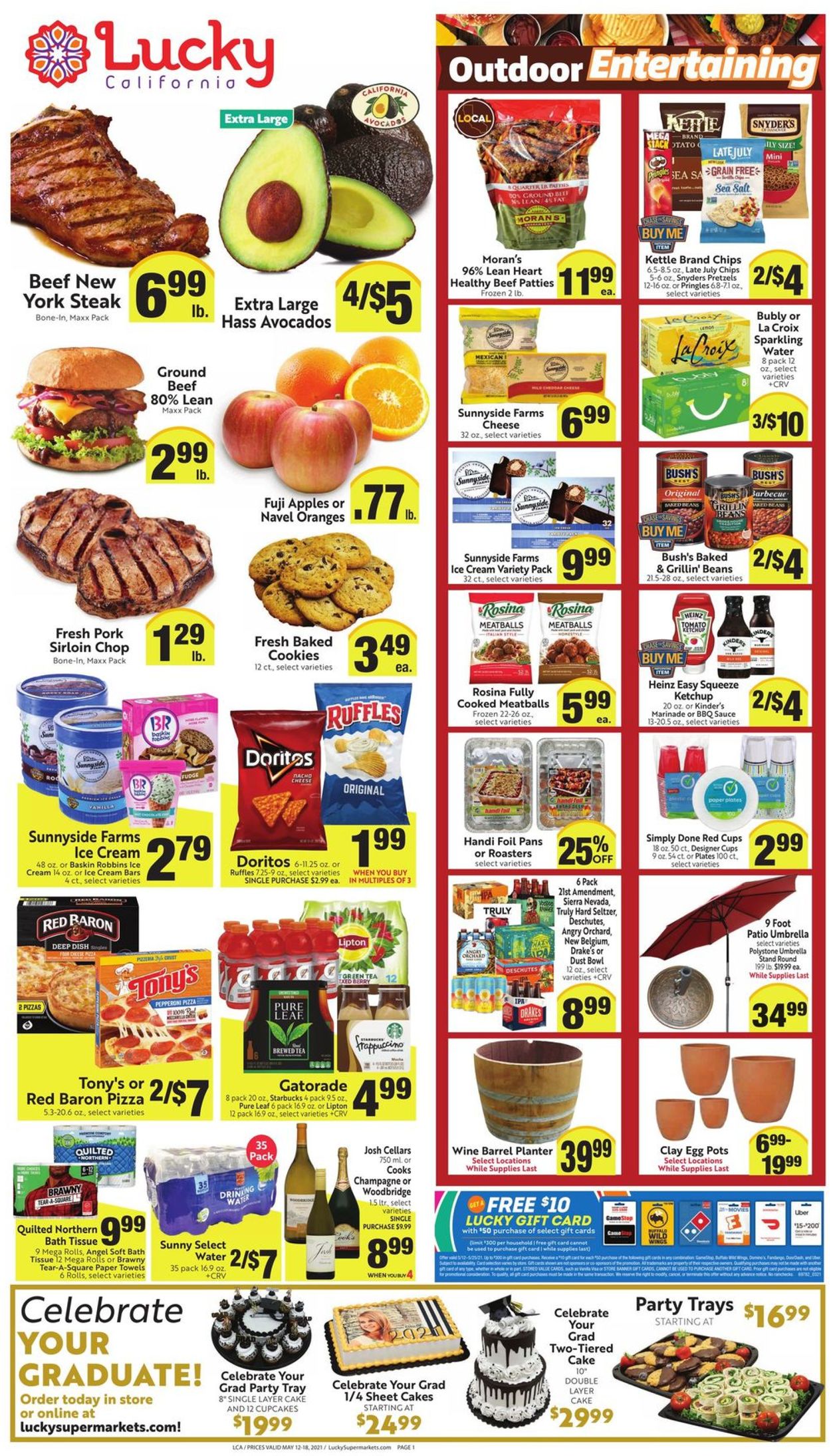 Lucky Supermarkets Weekly Ad Circular - valid 05/12-05/18/2021