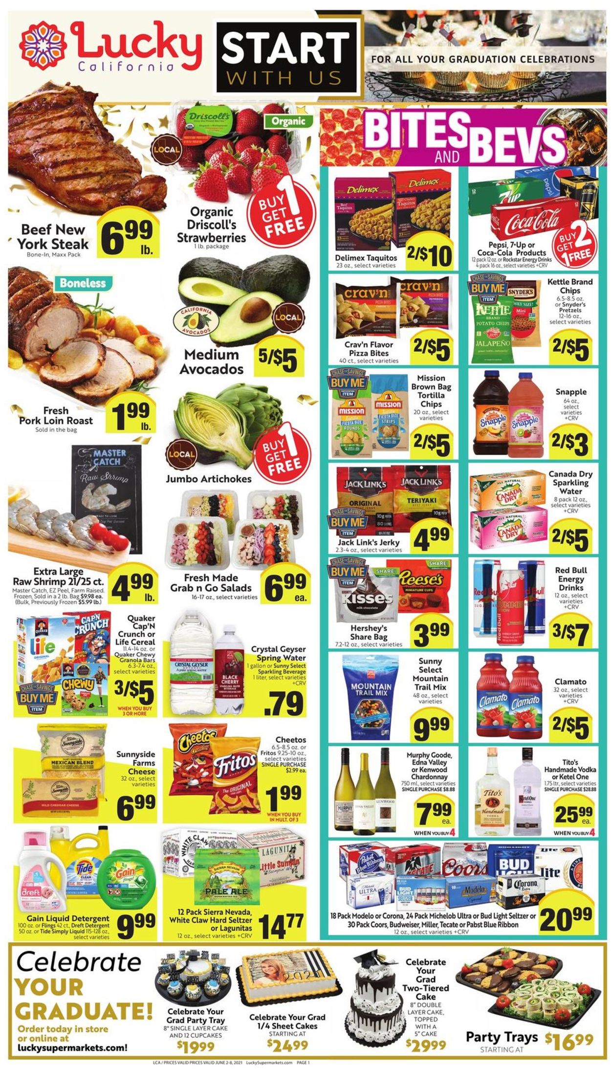 Lucky Supermarkets Weekly Ad Circular - valid 06/02-06/08/2021