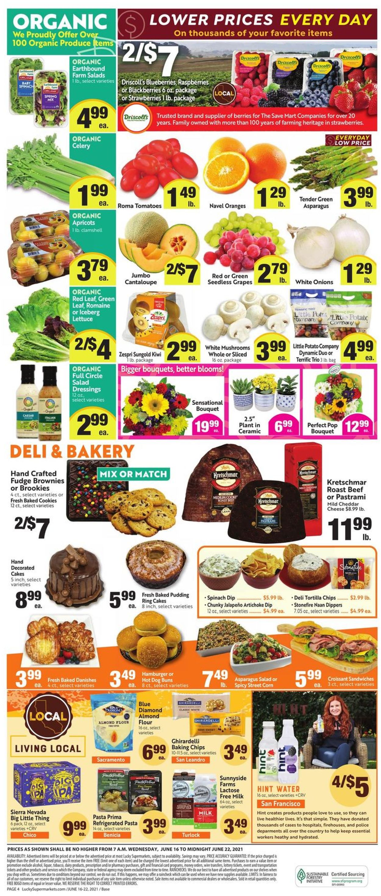 Lucky Supermarkets Weekly Ad Circular - valid 06/16-06/22/2021 (Page 4)