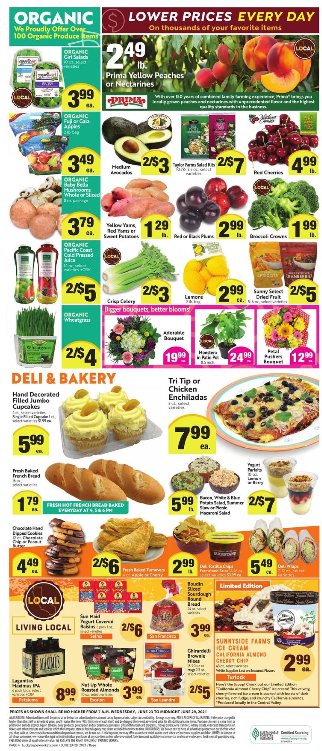 Lucky Supermarkets Weekly Ad Circular - valid 06/23-06/29/2021 (Page 4)