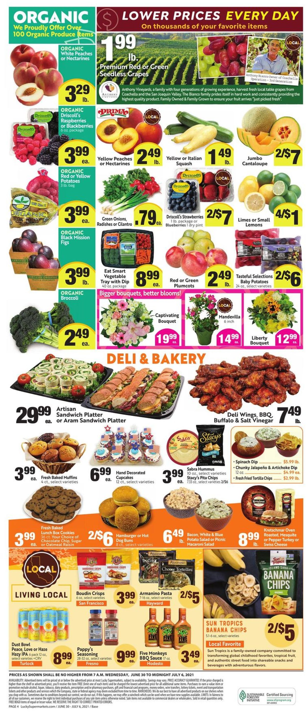 Lucky Supermarkets Weekly Ad Circular - valid 06/30-07/06/2021 (Page 4)