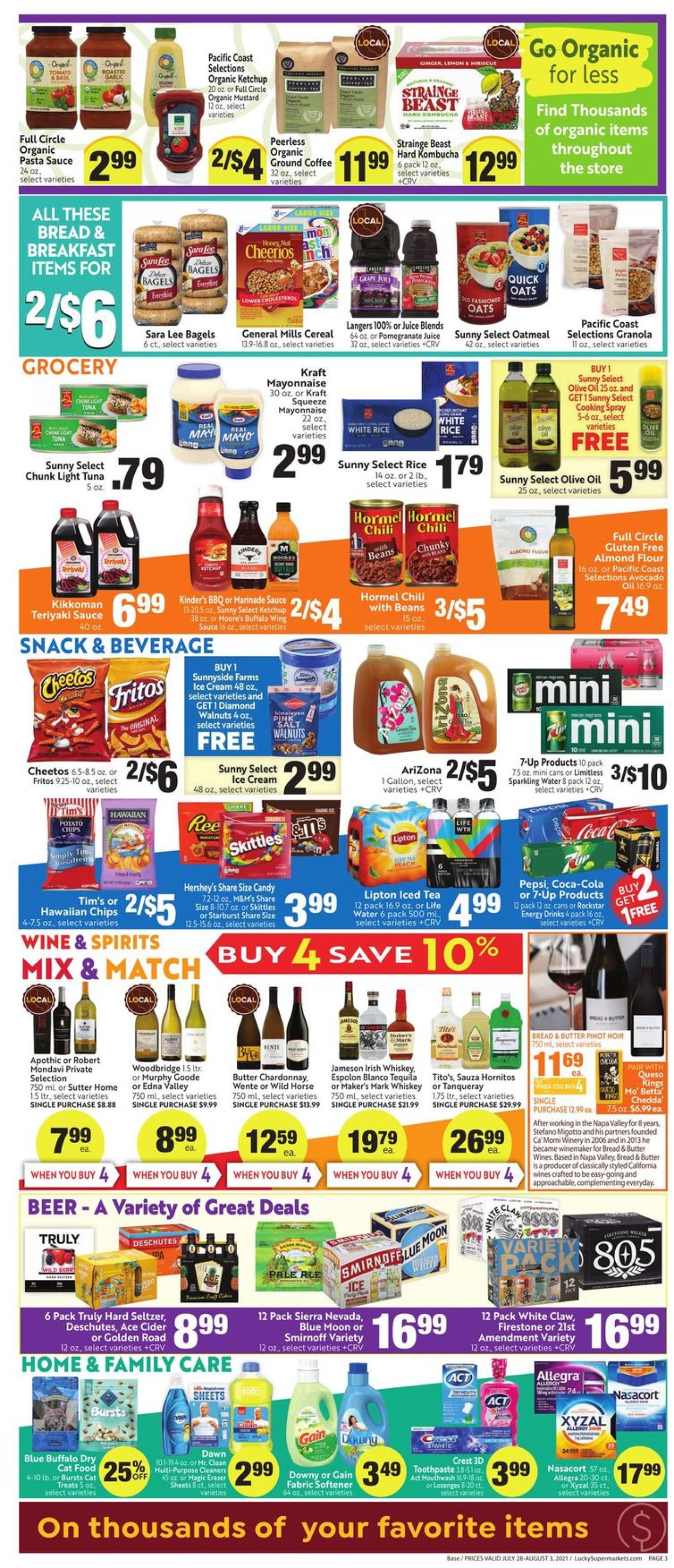Lucky Supermarkets Weekly Ad Circular - valid 07/28-08/03/2021 (Page 3)
