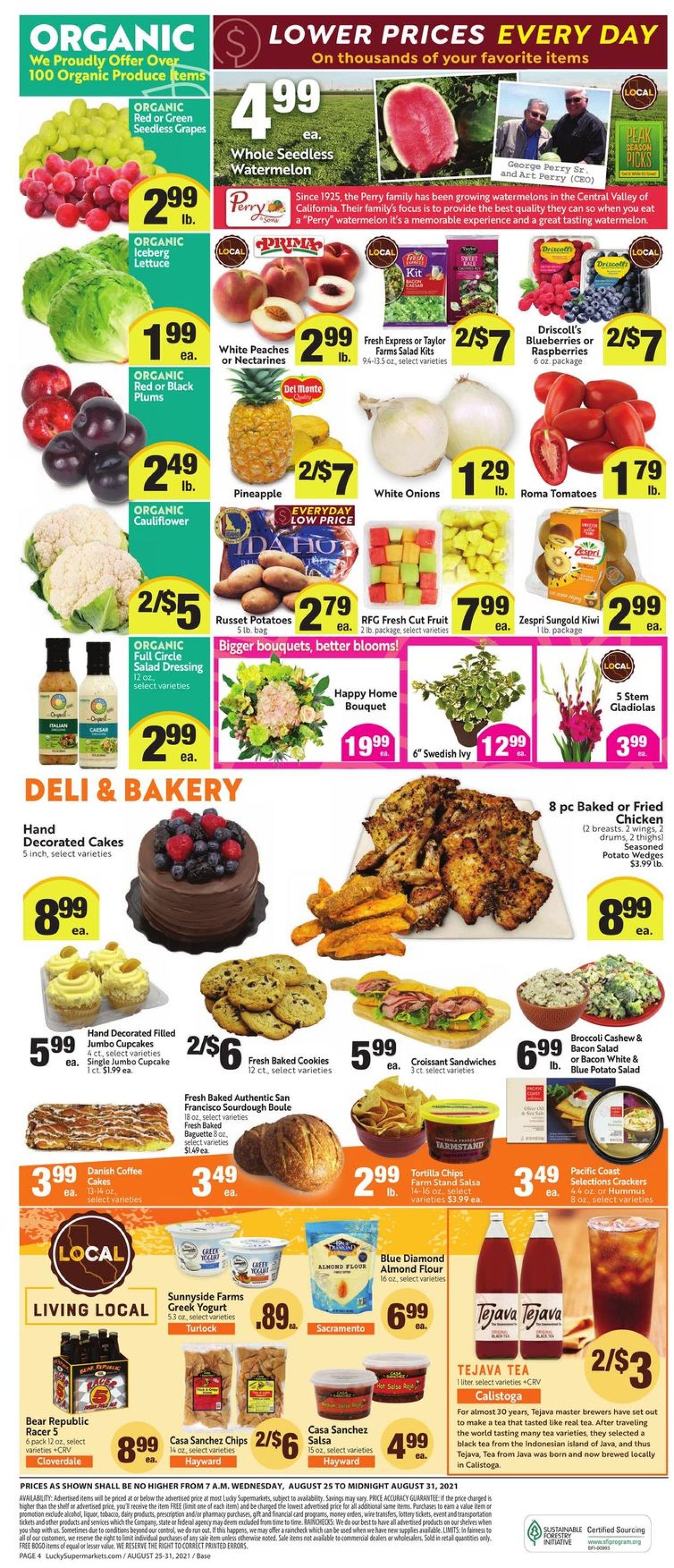 Lucky Supermarkets Weekly Ad Circular - valid 08/25-08/31/2021 (Page 4)