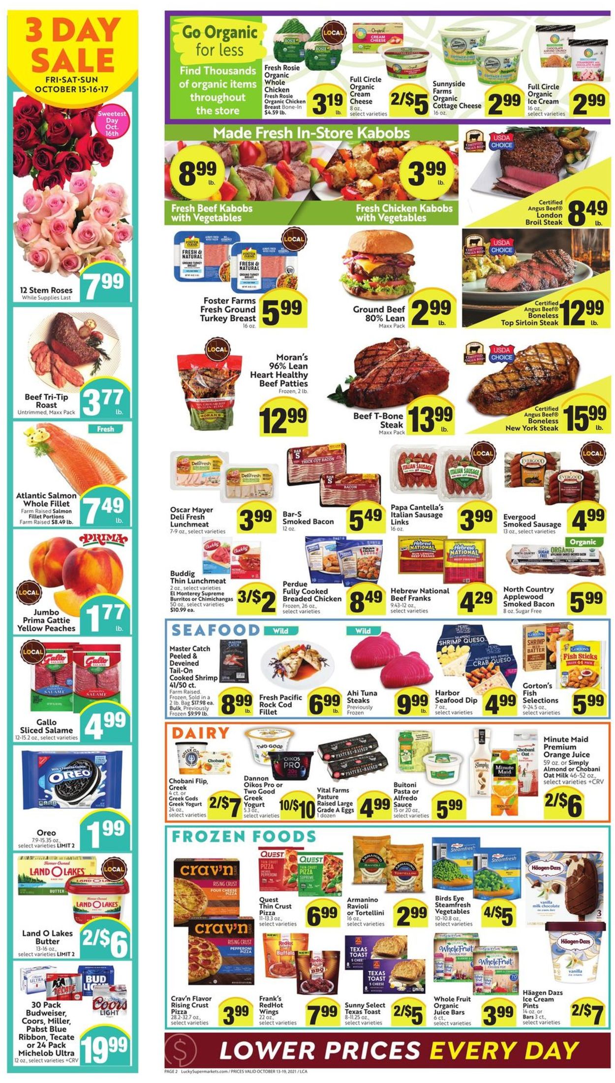 Lucky Supermarkets Weekly Ad Circular - valid 10/13-10/19/2021 (Page 2)