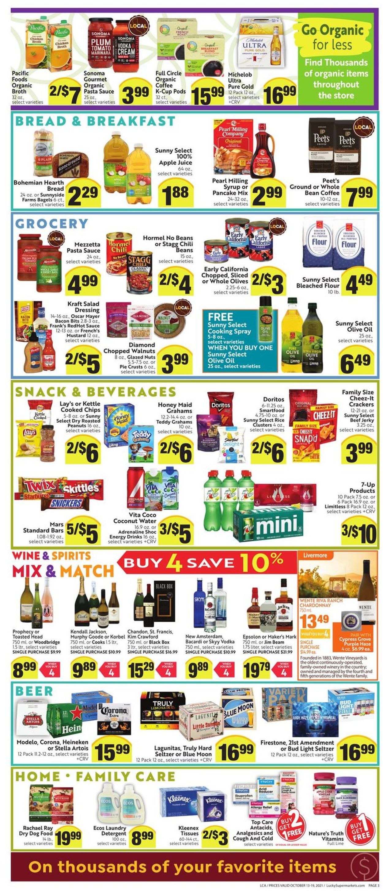 Lucky Supermarkets Weekly Ad Circular - valid 10/13-10/19/2021 (Page 3)