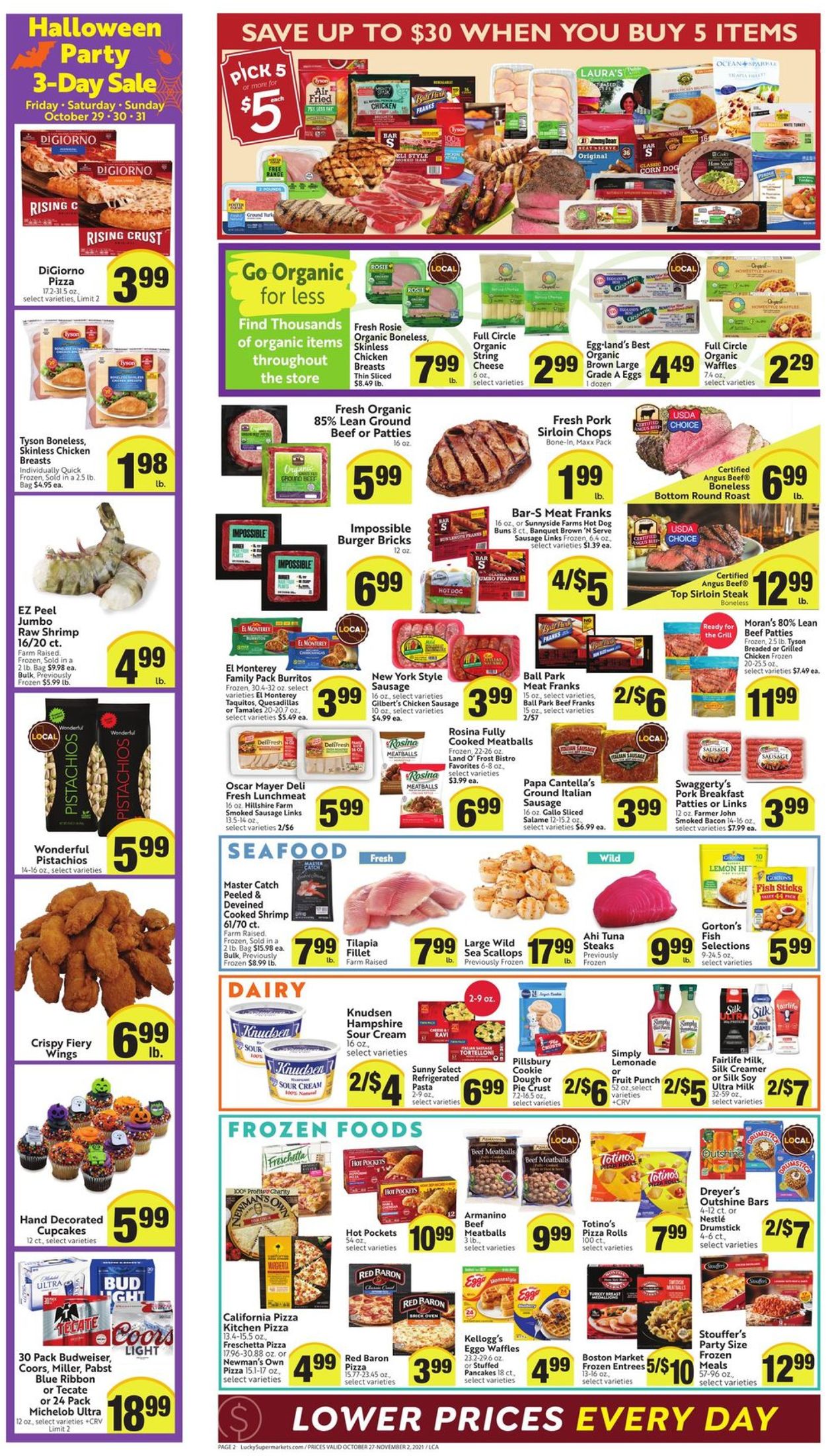 Lucky Supermarkets Weekly Ad Circular - valid 10/27-11/02/2021 (Page 2)