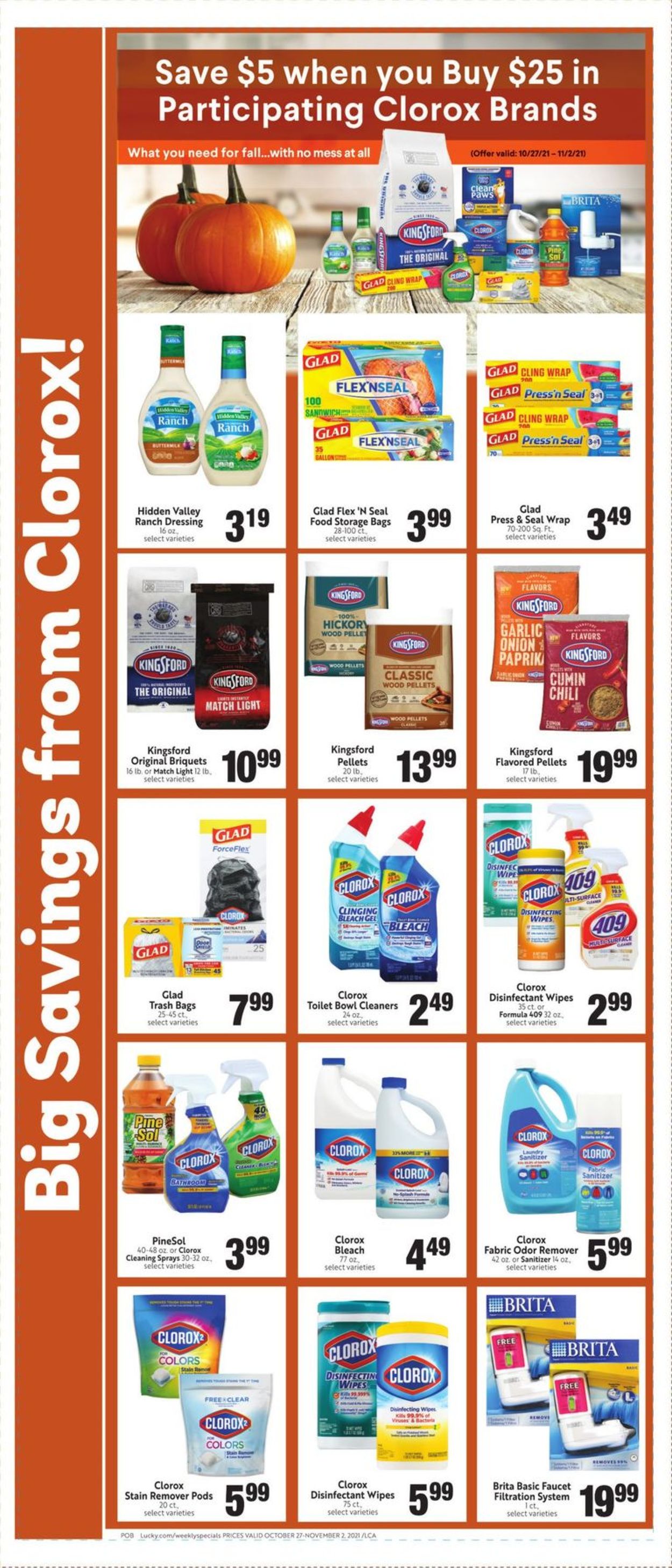 Lucky Supermarkets Weekly Ad Circular - valid 10/27-11/02/2021 (Page 6)