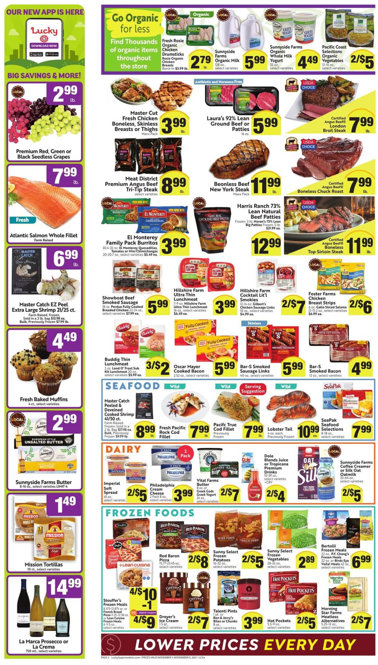 Lucky Supermarkets Weekly Ad Circular - valid 11/03-11/09/2021 (Page 2)